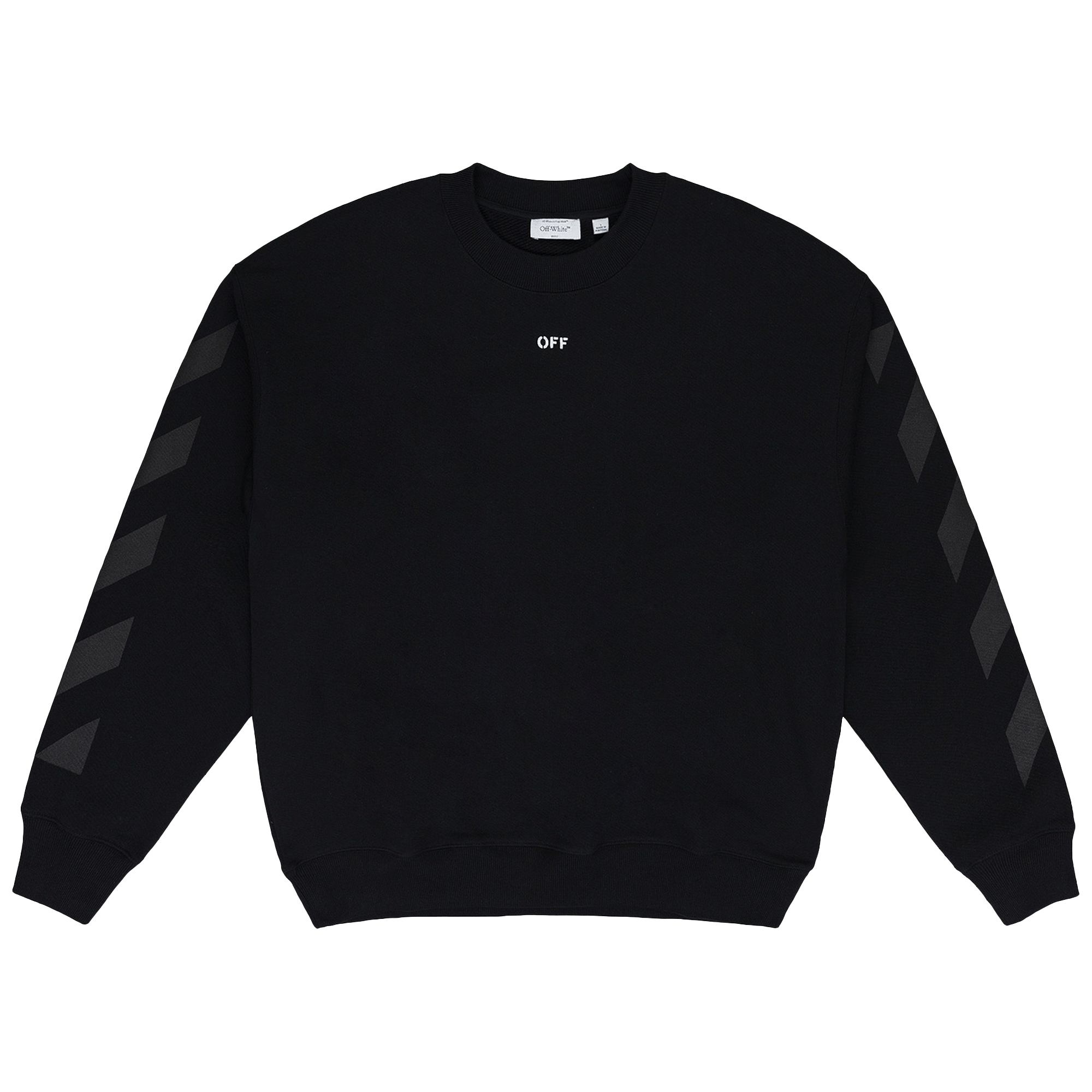 Off-White Cornely Diagonal Crewneck 'Black'