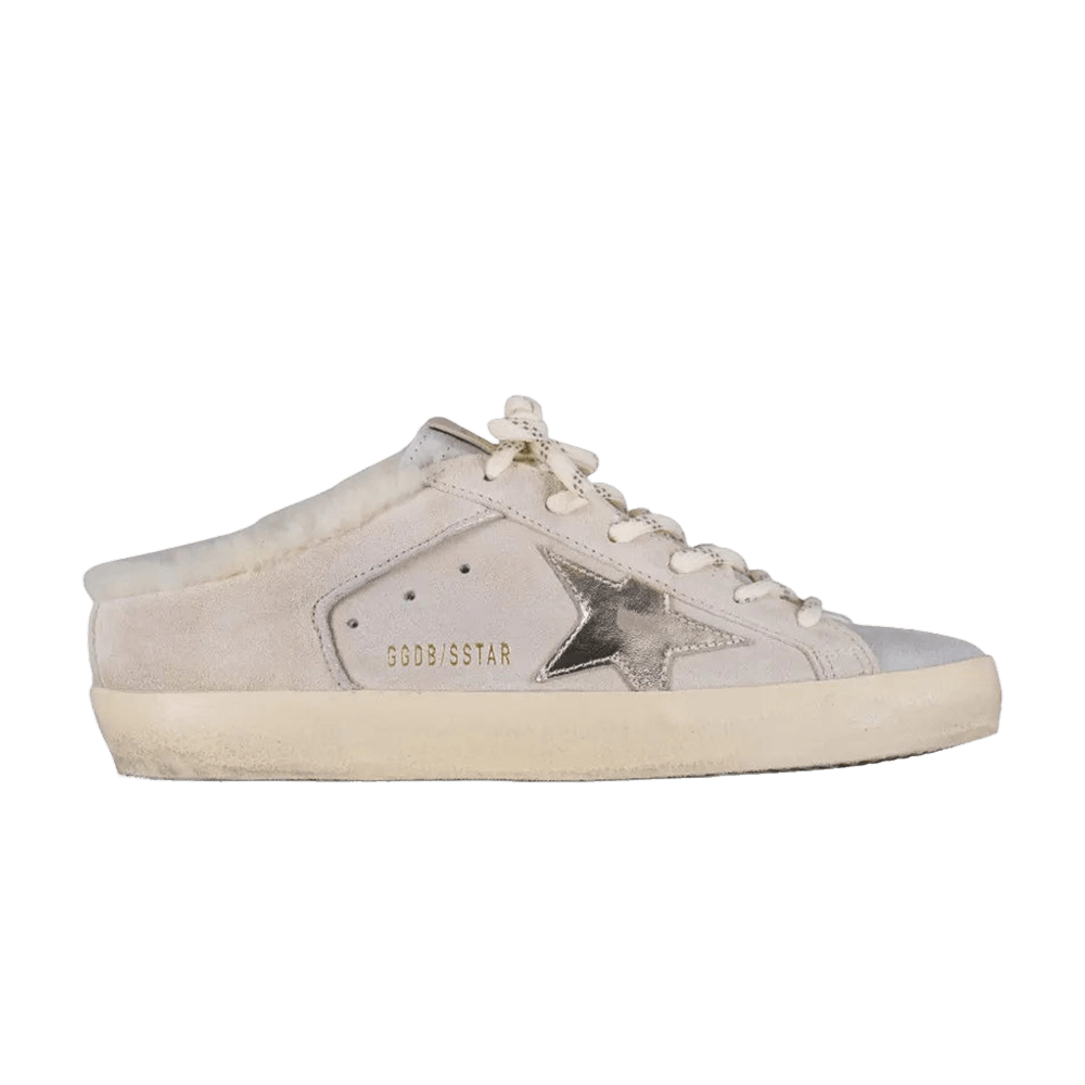 Golden Goose Wmns Superstar Sabot 'Seedpearl Platinum'