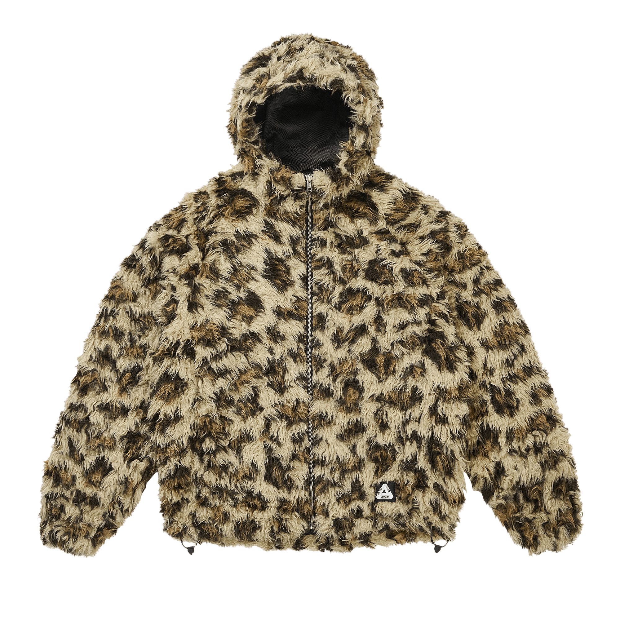 Palace Furry Fleece Jacket 'Leopard'