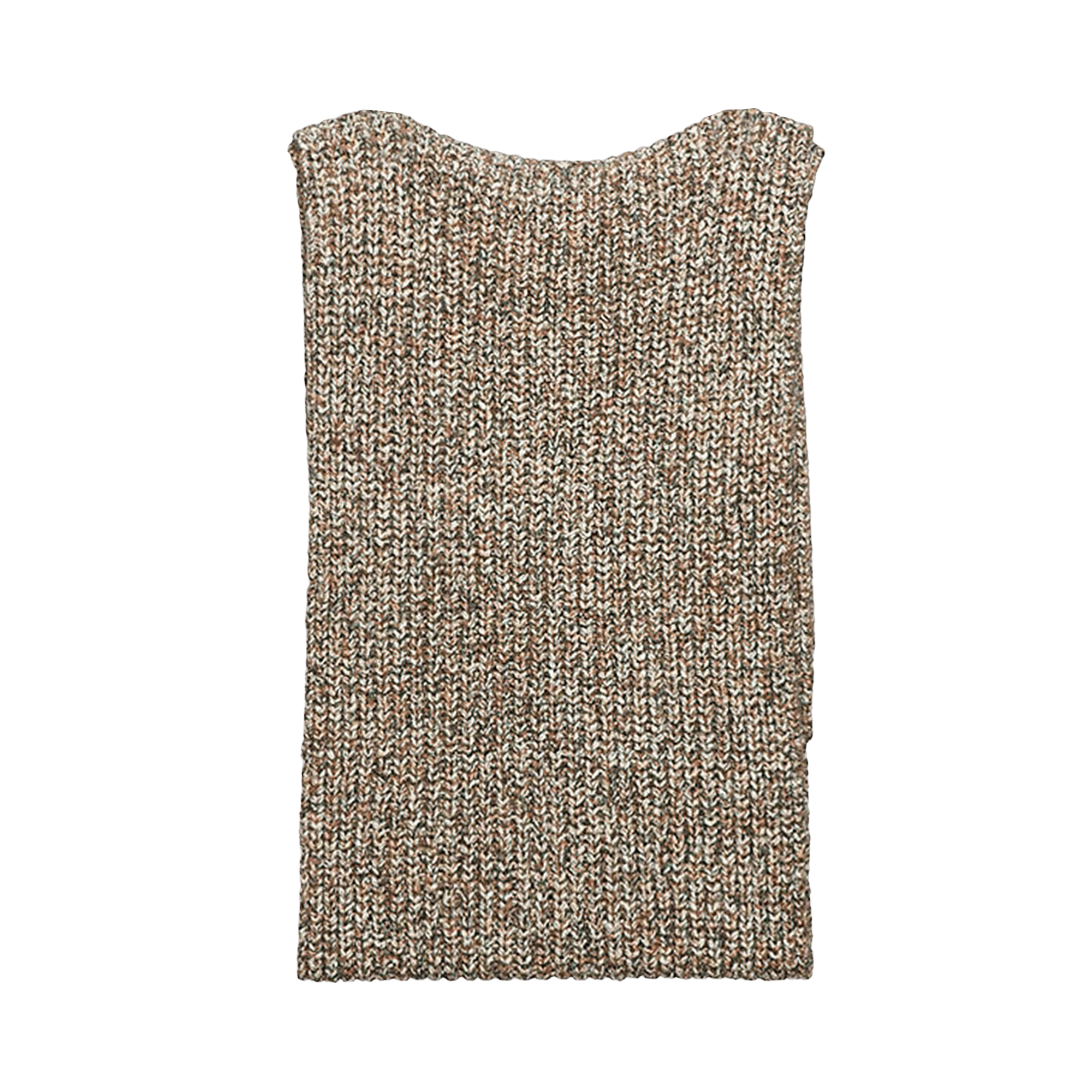 Song for the Mute Cable Scarf 'Melange Taupe'