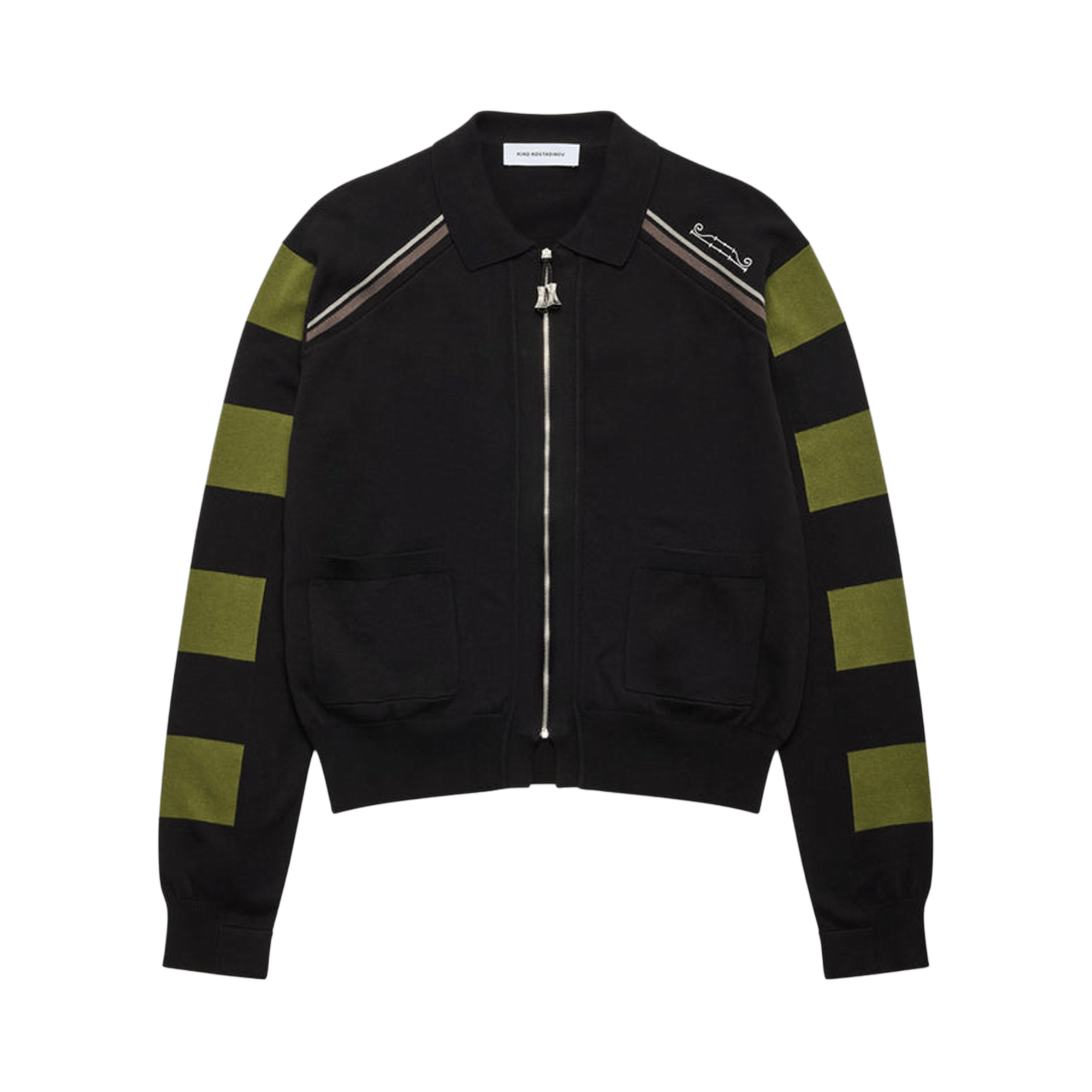 Buy Kiko Kostadinov Sorelle Jumper 'Sage' - KKAW23KN01 67 SAGE | GOAT