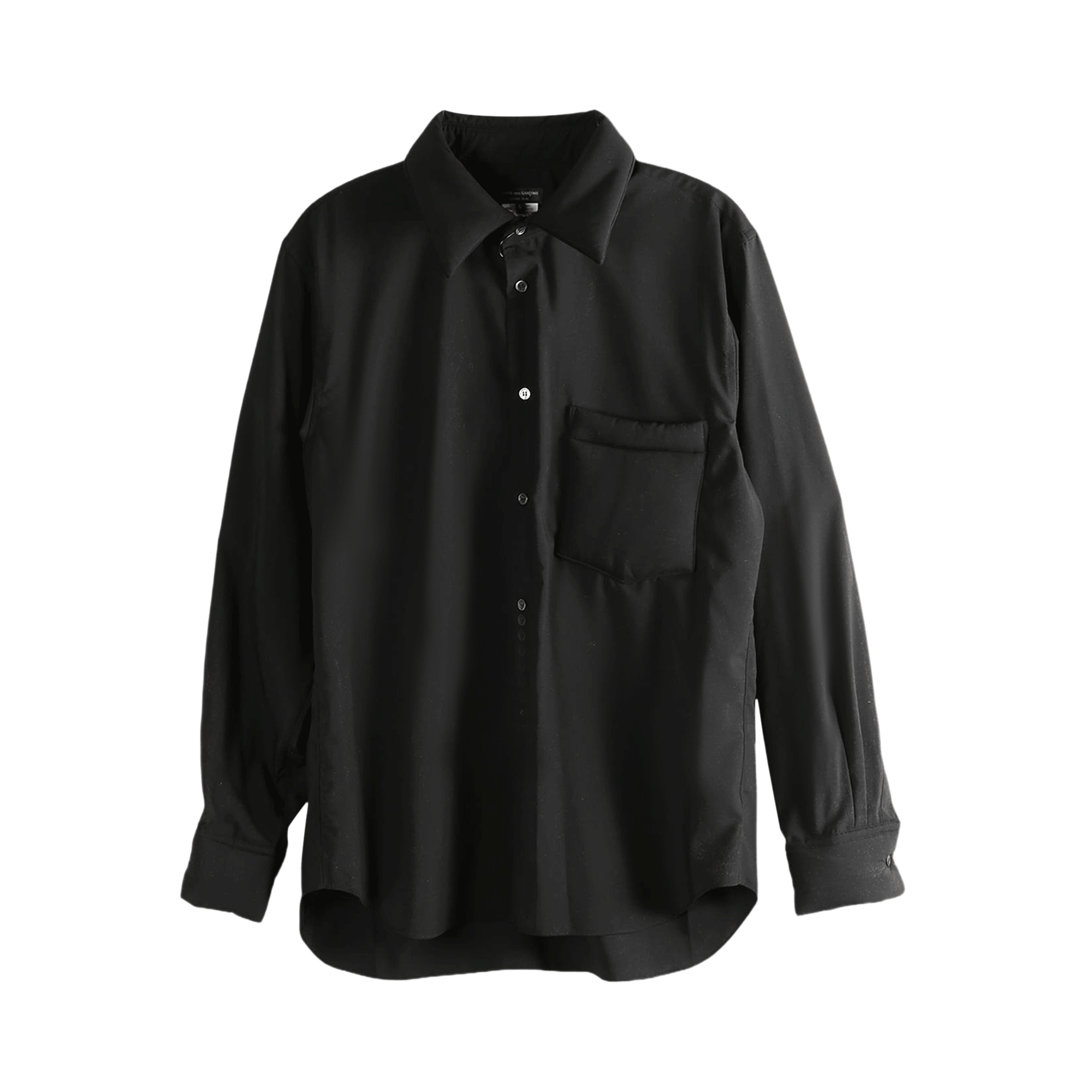 Comme des Garçons Homme Plus Long-Sleeve Polo Shirt 'Black'