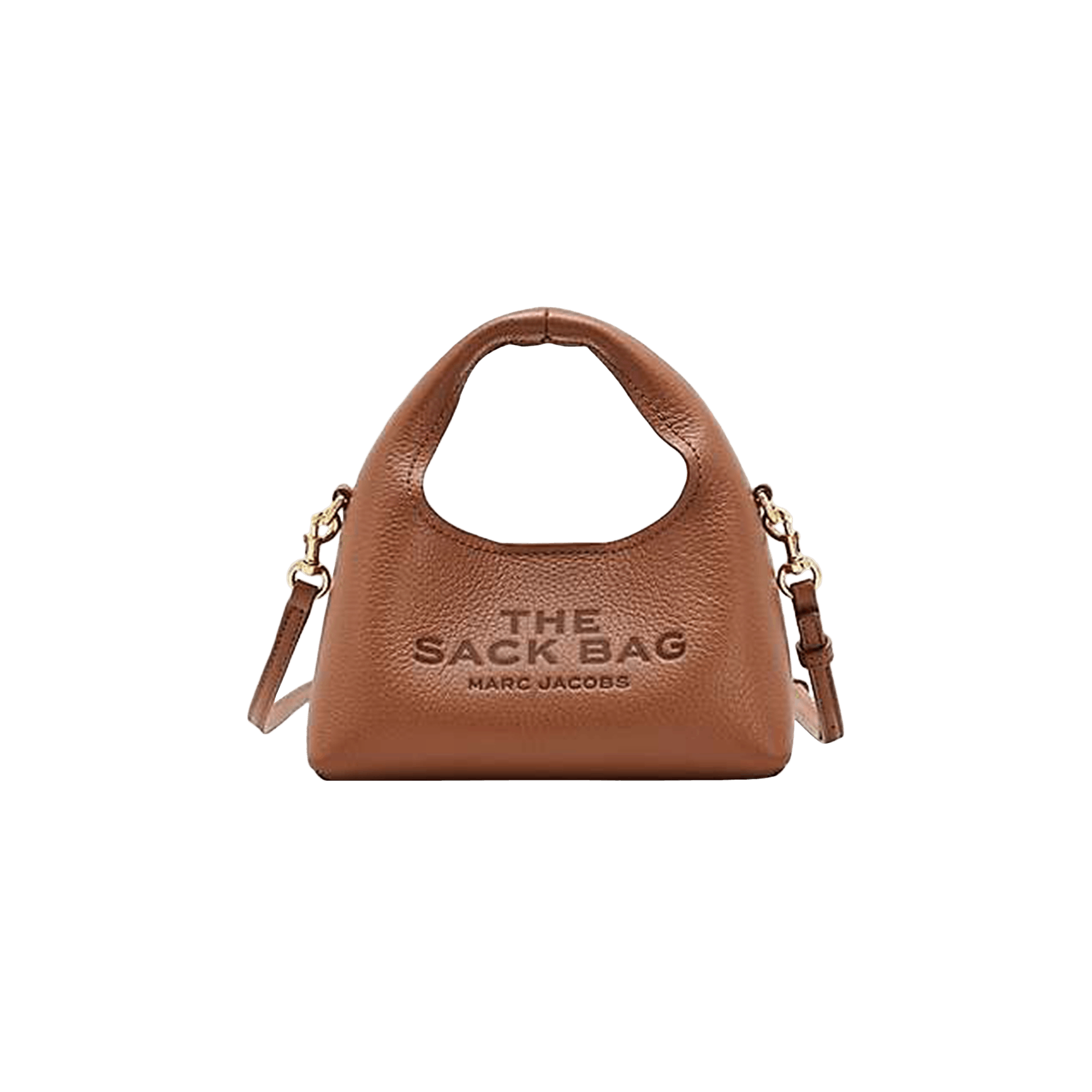 Marc Jacobs The Micro Crossbody Sack Leather Bag 'Argan Oil'