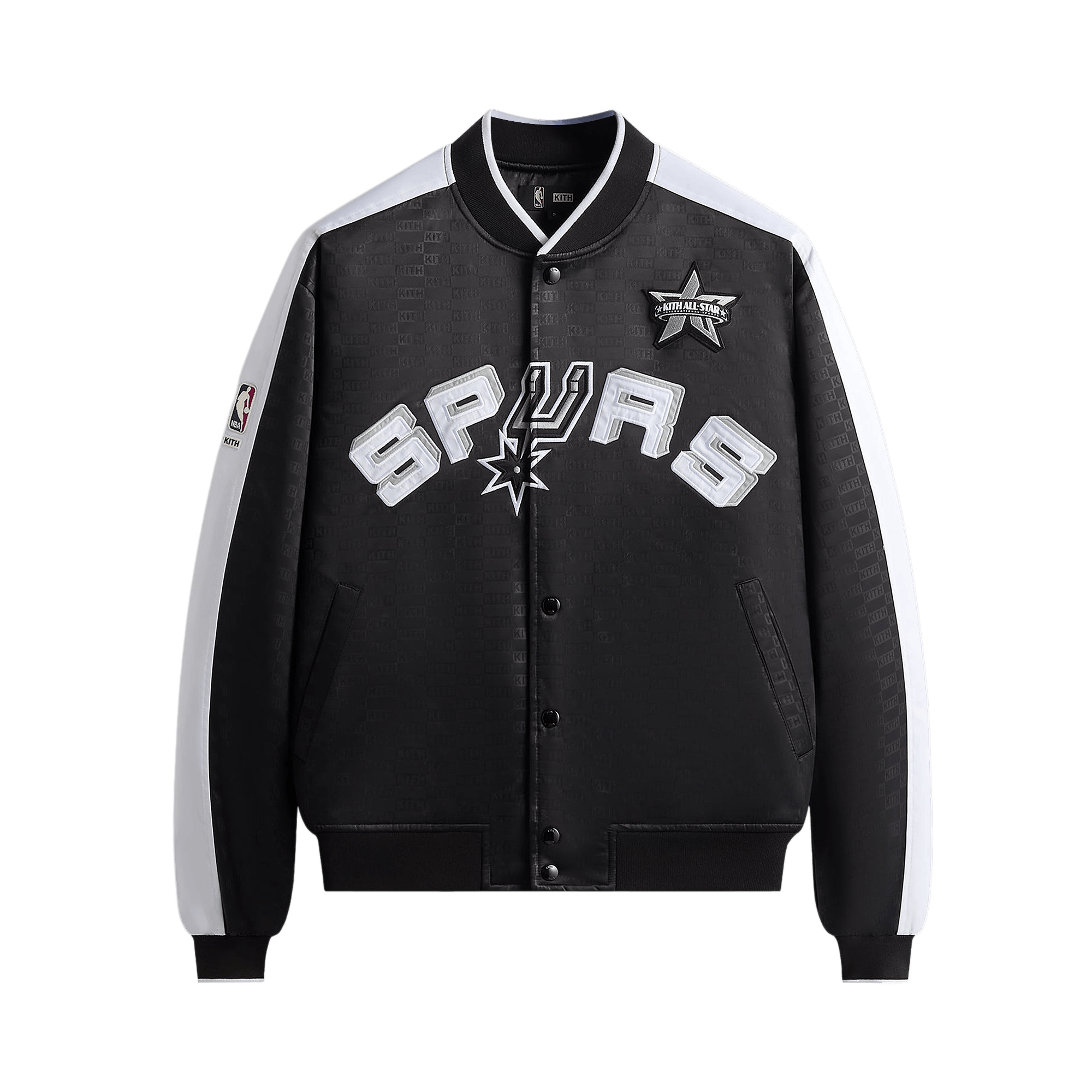 Kith For NBA All-Star San Antonio Spurs Bomber Jacket 'Black'