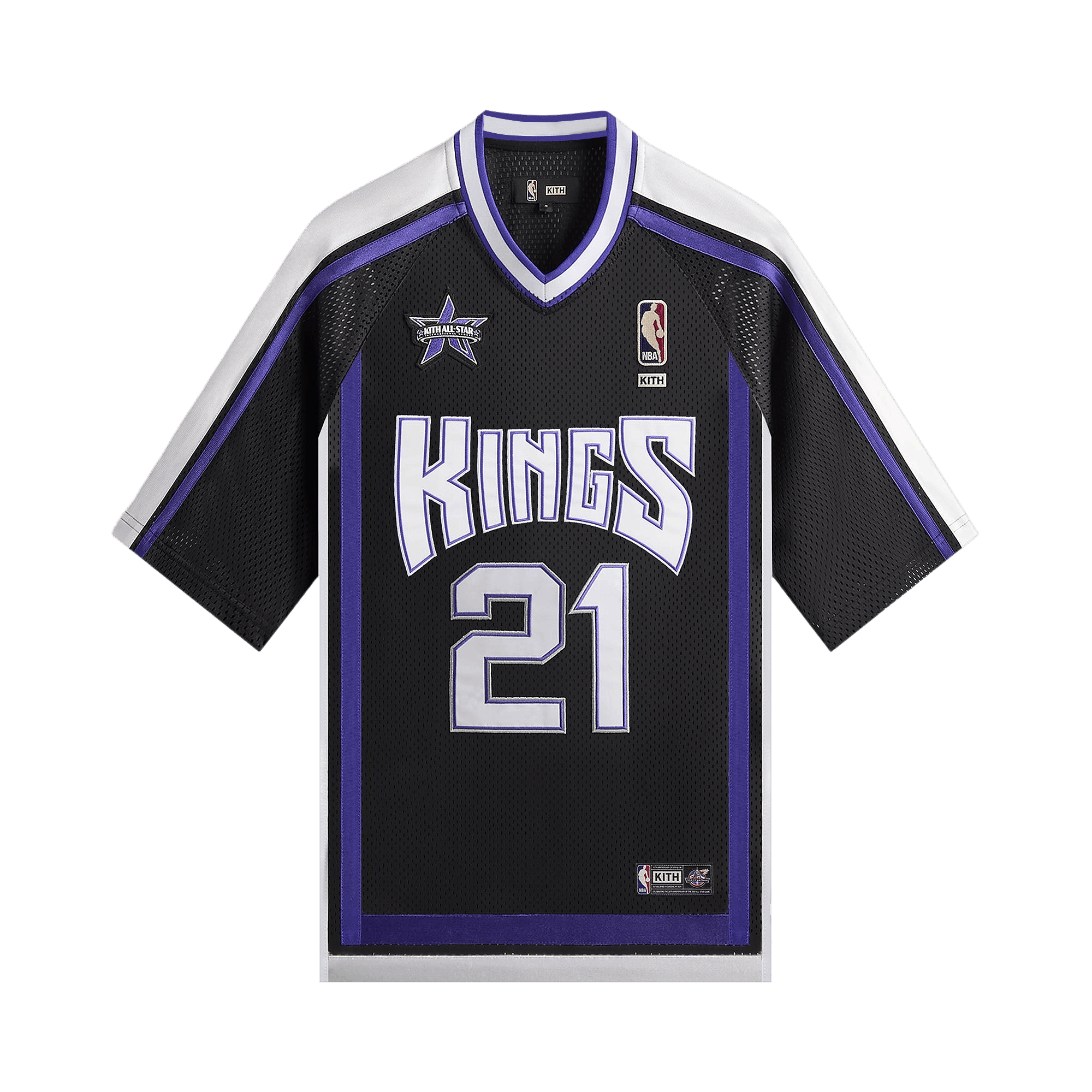 Kith For NBA All-Star Sacramento Kings Leon Shirt 'Black'