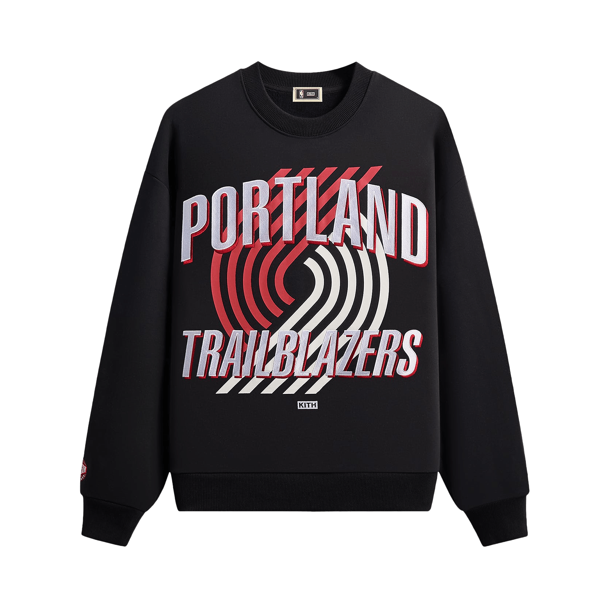 Kith For NBA All-Star Portland Trail Blazers Nelson Crewneck 'Black'