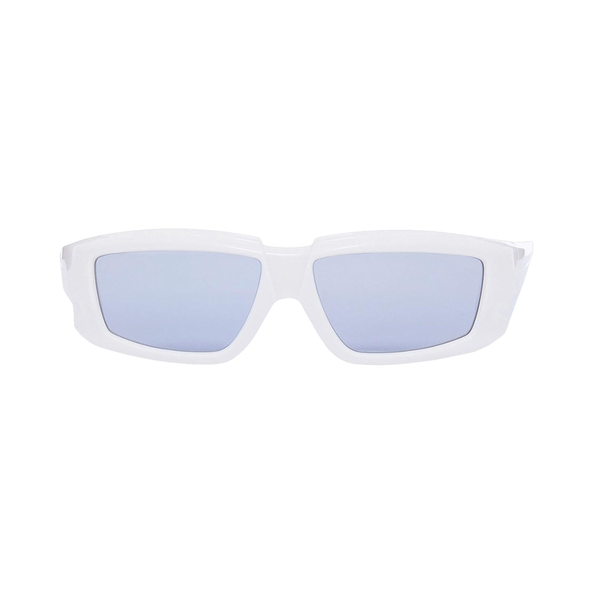 Rick Owens Rick Sunglasses 'Cream/Silver'