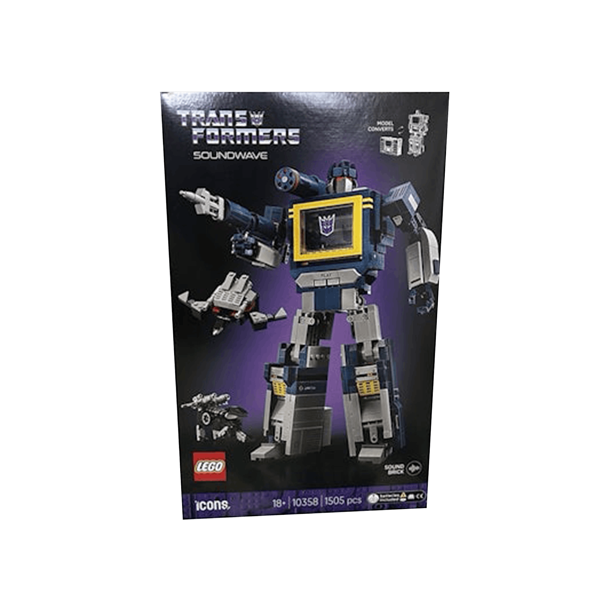 LEGO Iconstransformers: Soundwave Set
