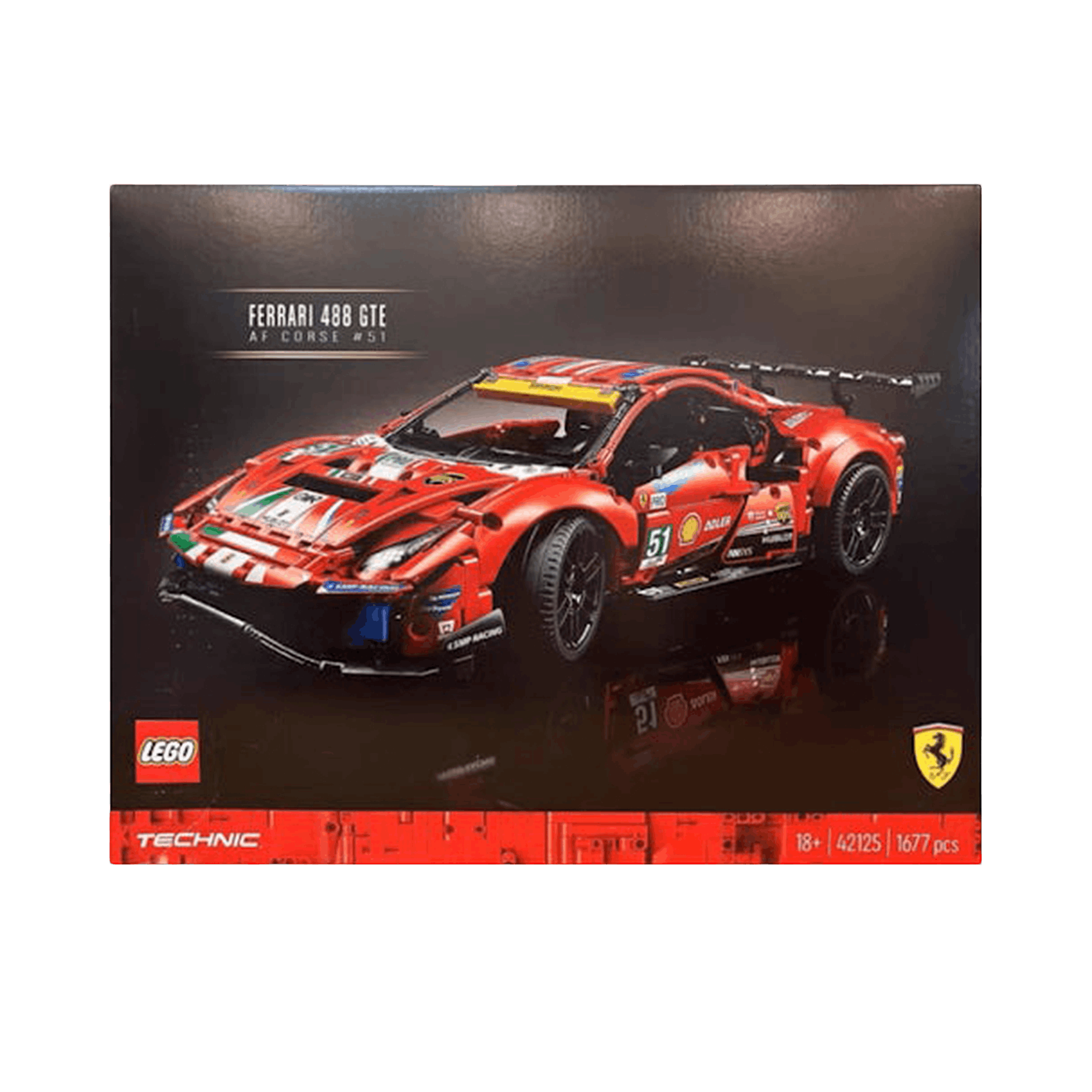 LEGO Technic Ferarri 488 Gte "Af Corse #51" Set