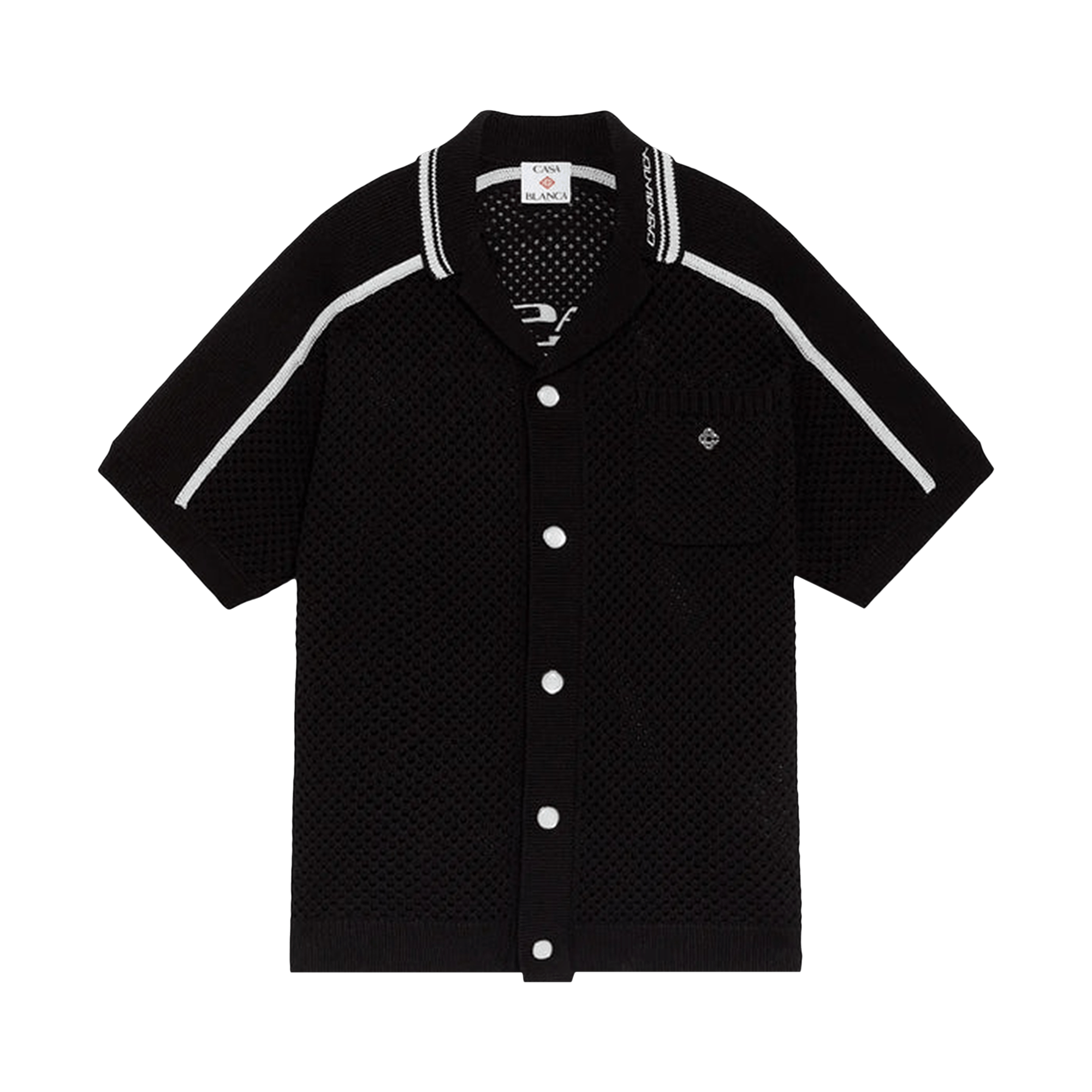 Casablanca Mesh Shirt 'Black'