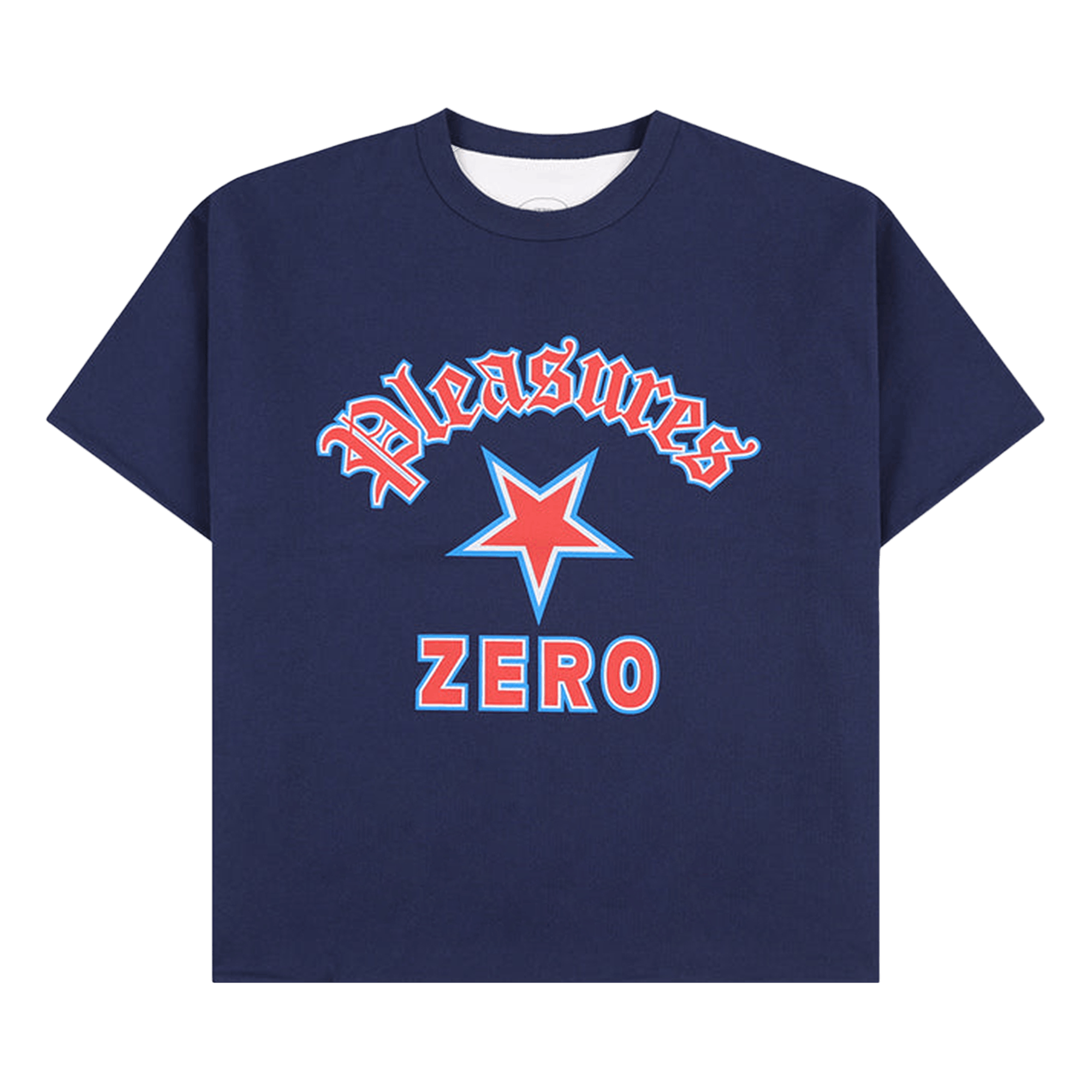 Pleasures Stars Reversible T-Shirt 'Navy'
