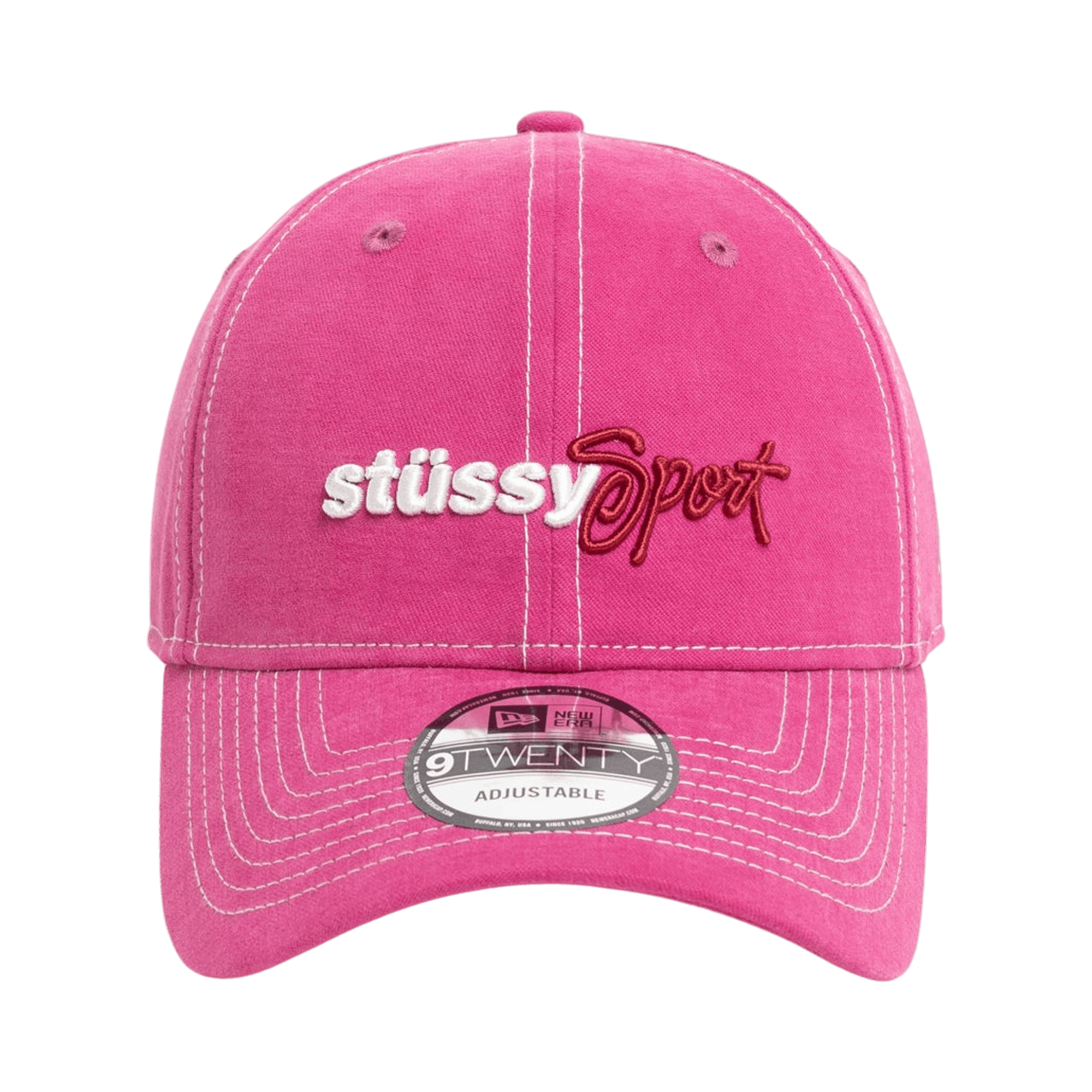 Stussy x NEW ERA 9twenty Stussy Sport Strapback 'Pink'