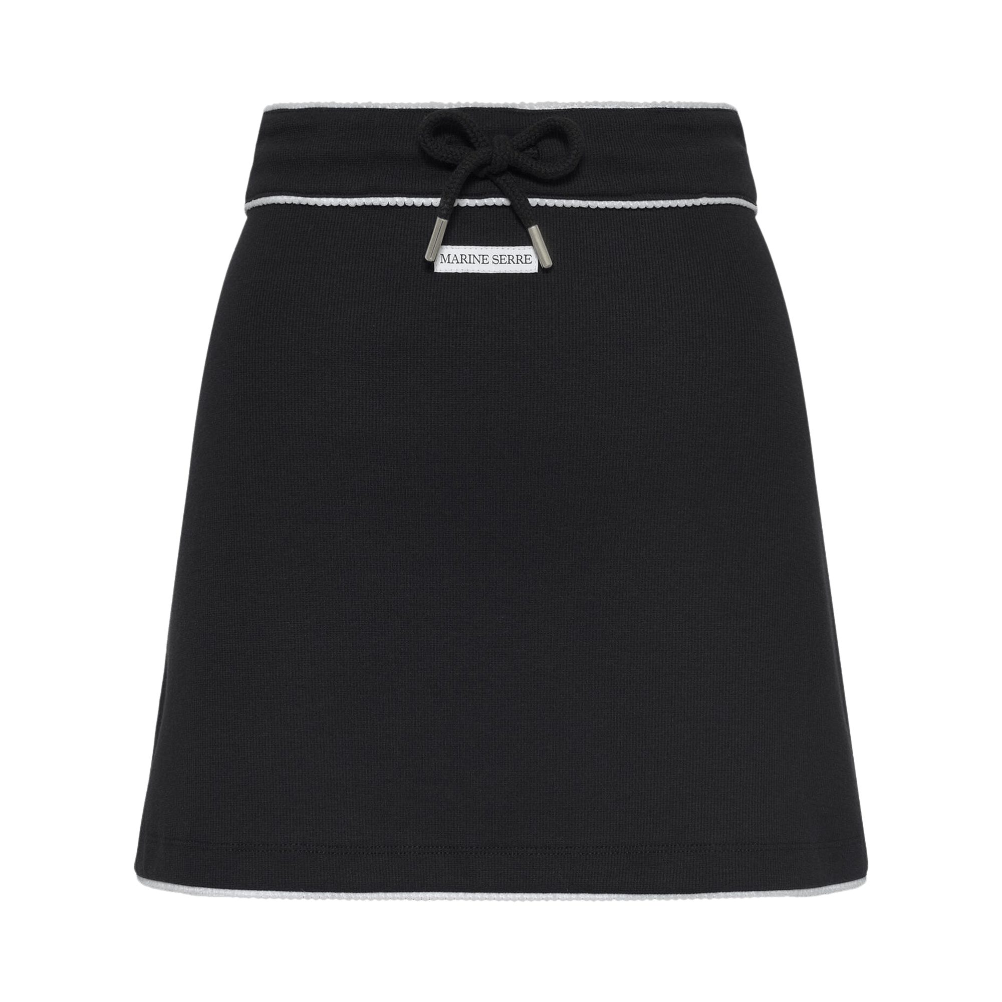 Marine Serre Cute 70's Mini Skirt 'Black'