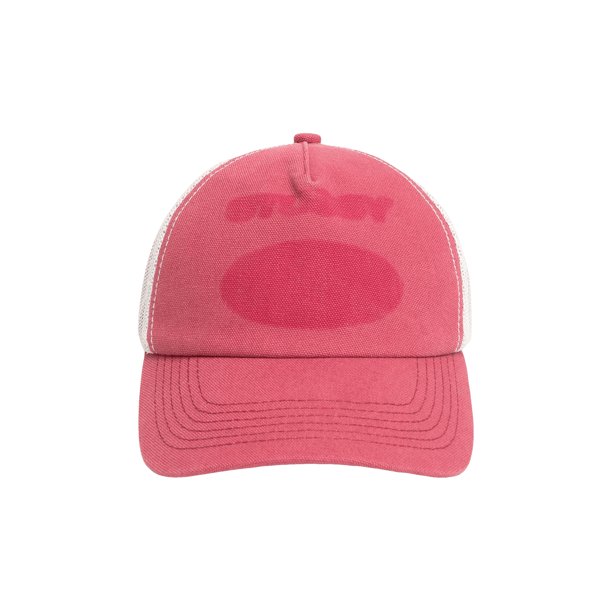 Stussy Ghost Logo Trucker 'Red'