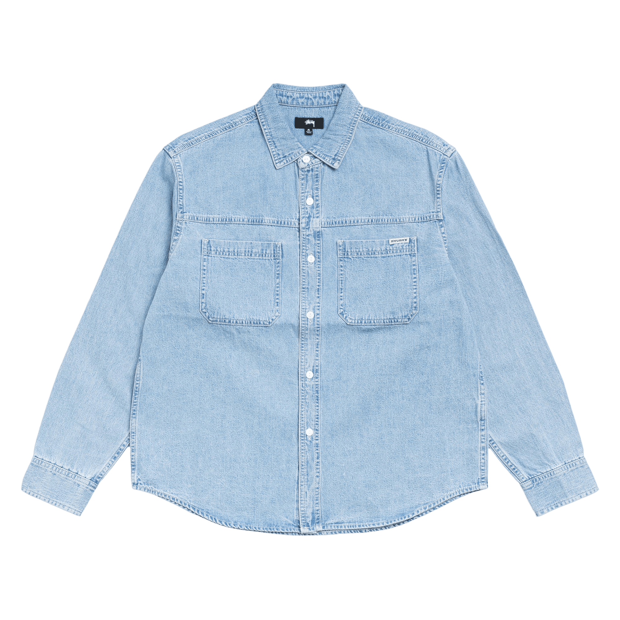 Stussy Work Denim Shirt 'Light Denim'