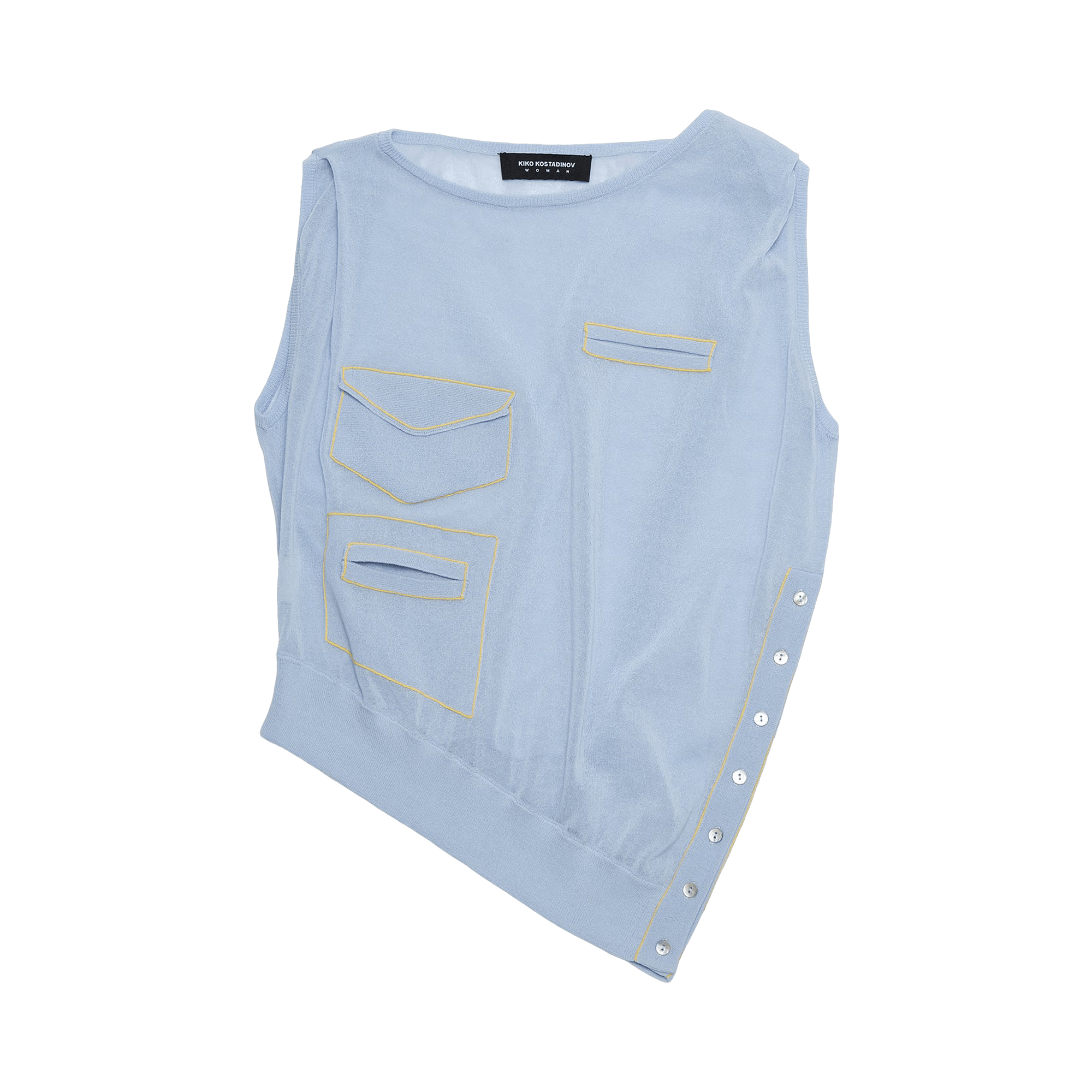 Buy Kiko Kostadinov Sorelle Jumper 'Sage' - KKAW23KN01 67 SAGE | GOAT