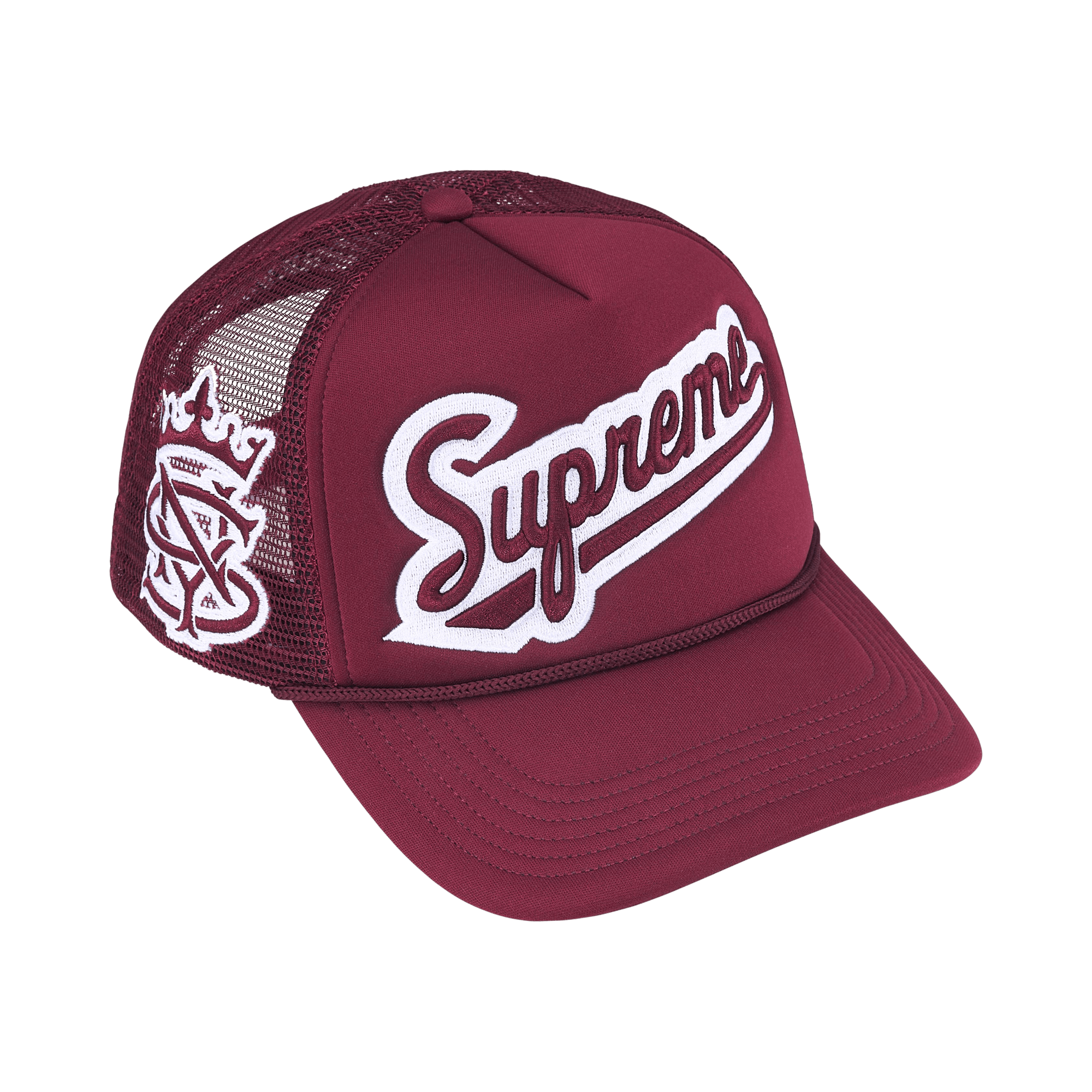 Supreme University Mesh Back 5-Panel 'Cardinal'