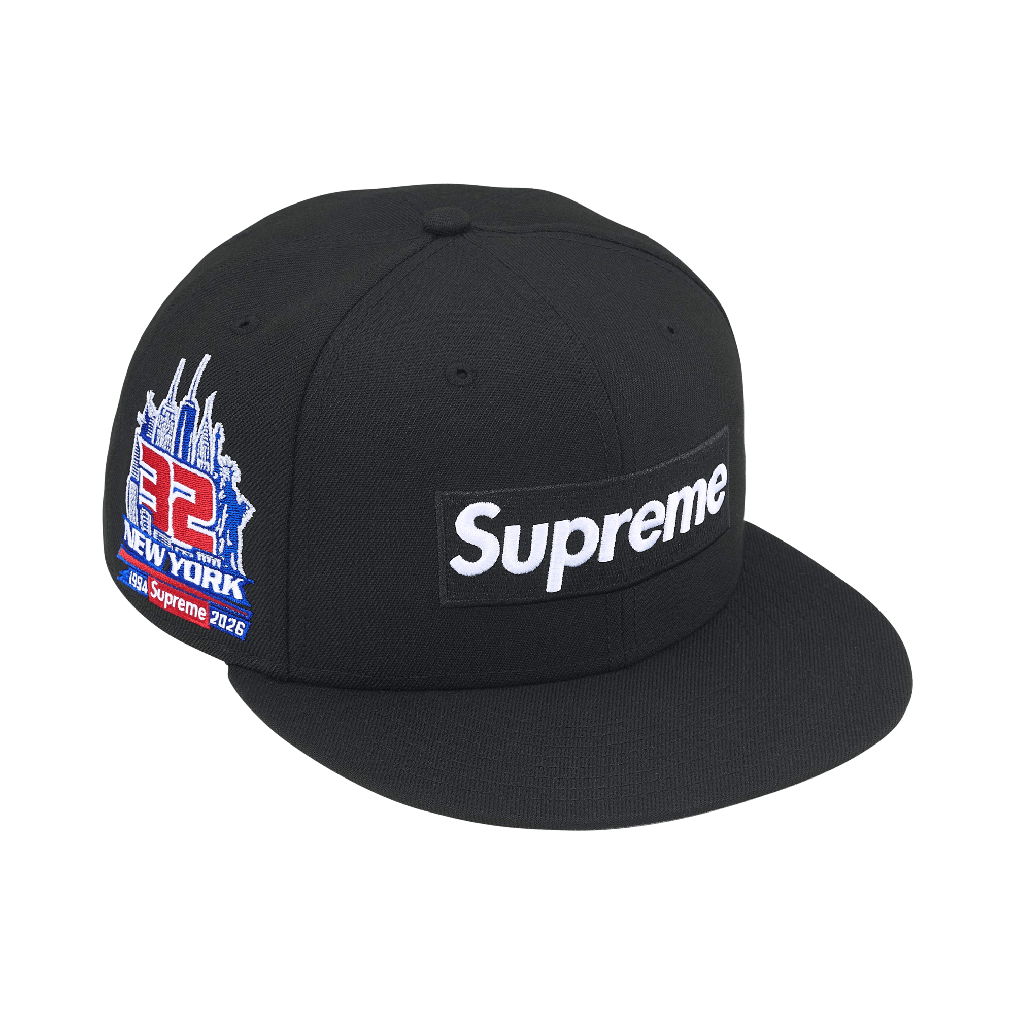 Supreme Shop Box Logo New Era 'Black New York'