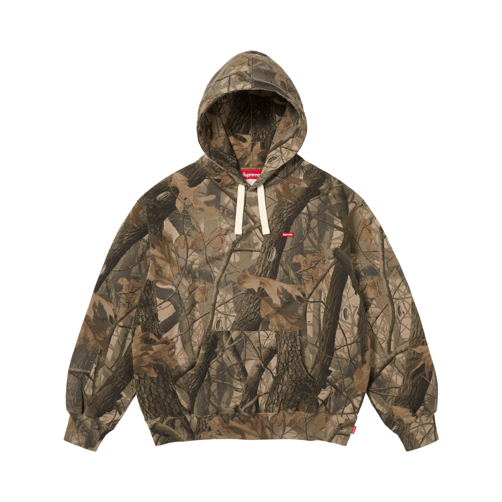 Supreme Small Box Drawcord Hooded Sweatshirt 'Realtree Hardwoods Camo'