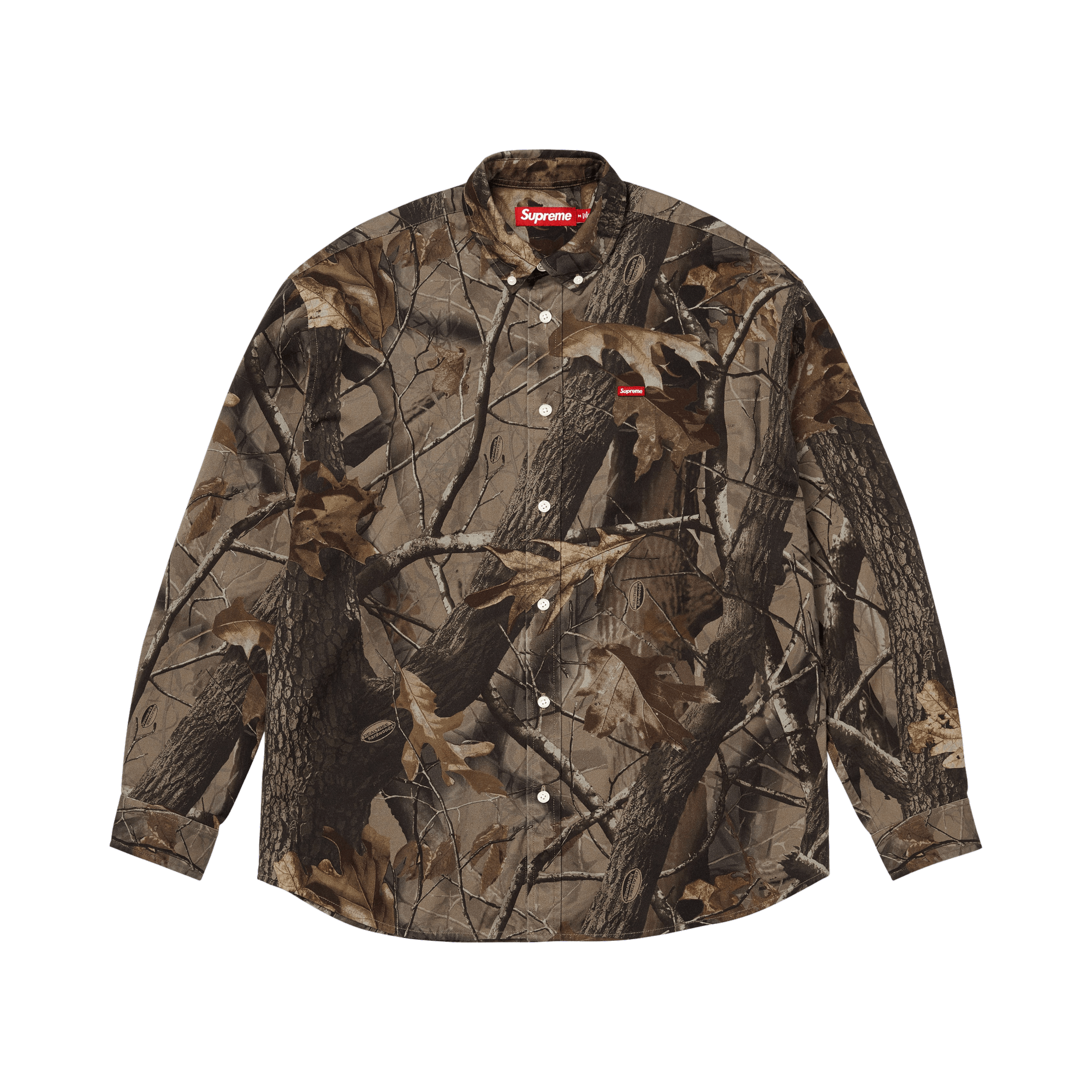 Supreme Small Box Shirt 'Realtree Hardwoods Camo'