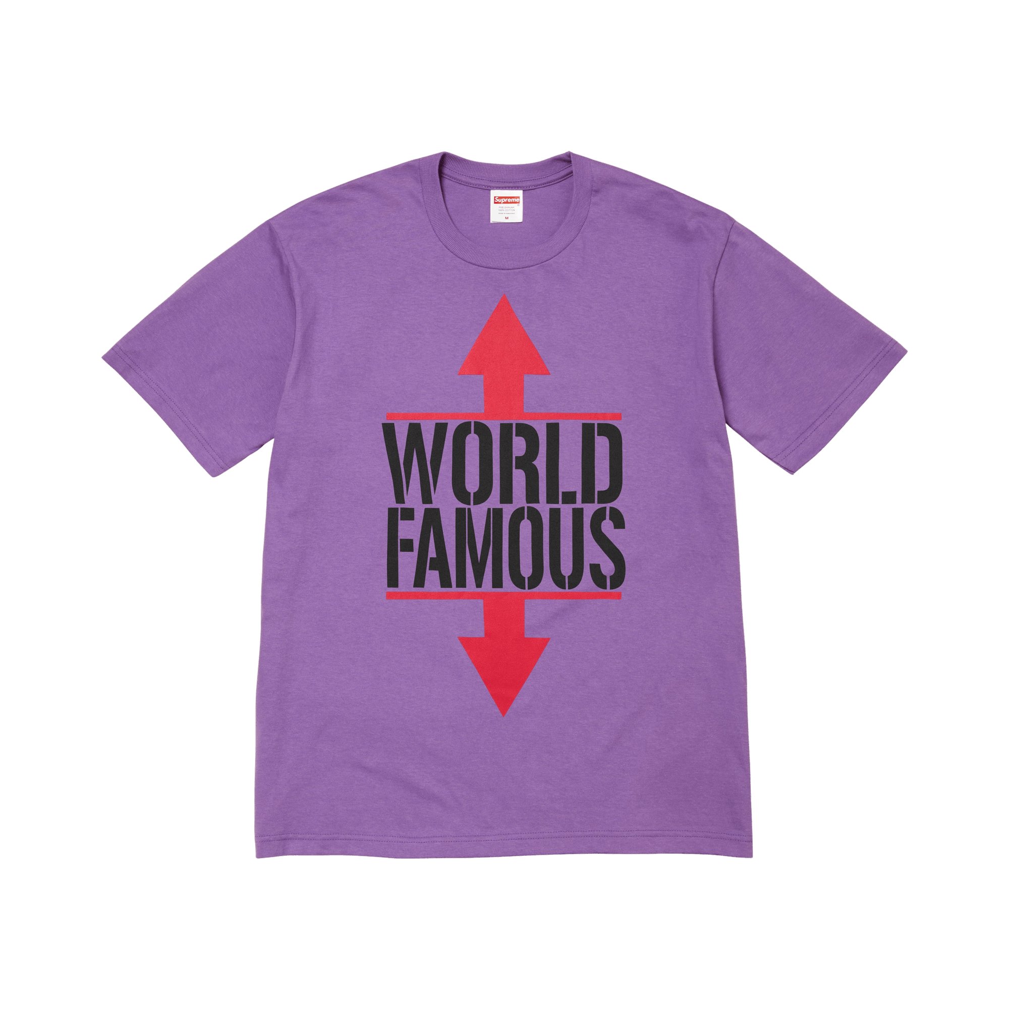 Supreme World Famous Tee 'Purple'