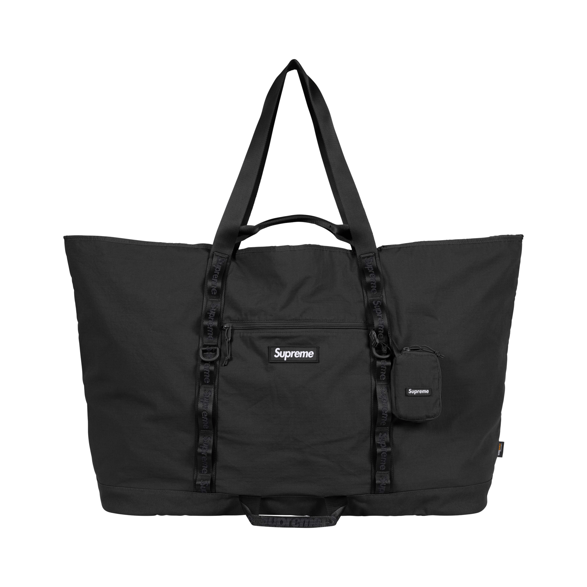Supreme X-Large Tote Bag + Utility Pouch 'Black'