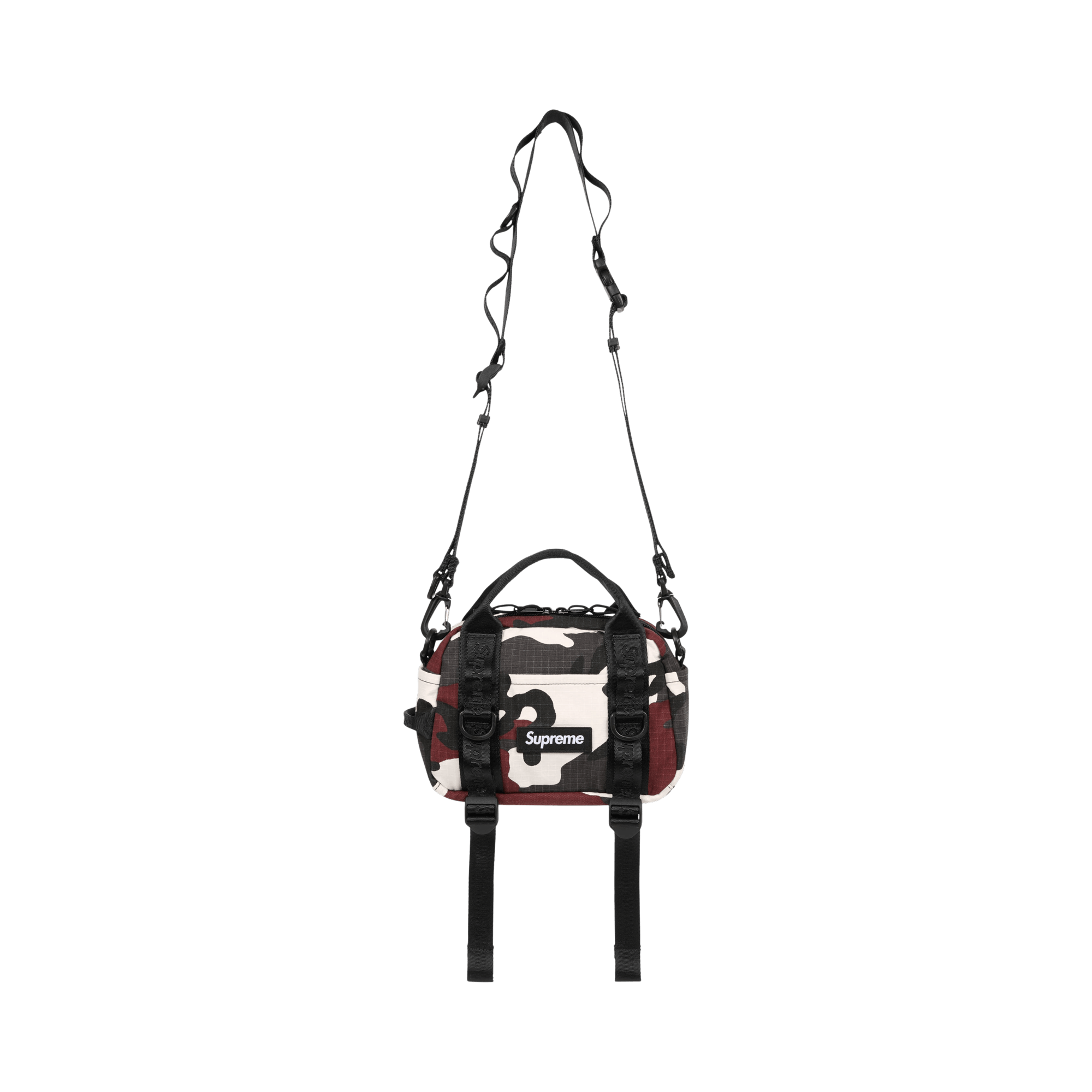 Supreme Mini Duffle Bag 'Red Camo'