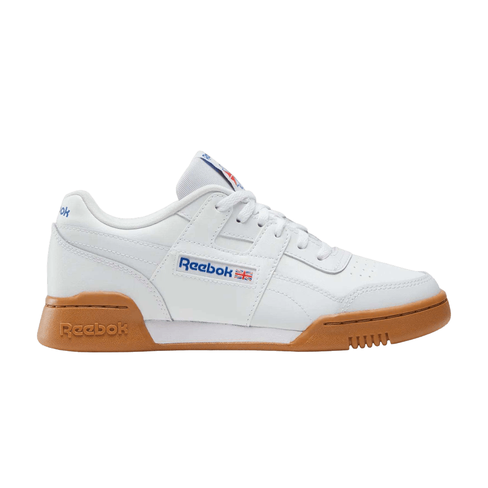 Reebok Workout Plus Big Kid 'White Vector Blue Vector Red'