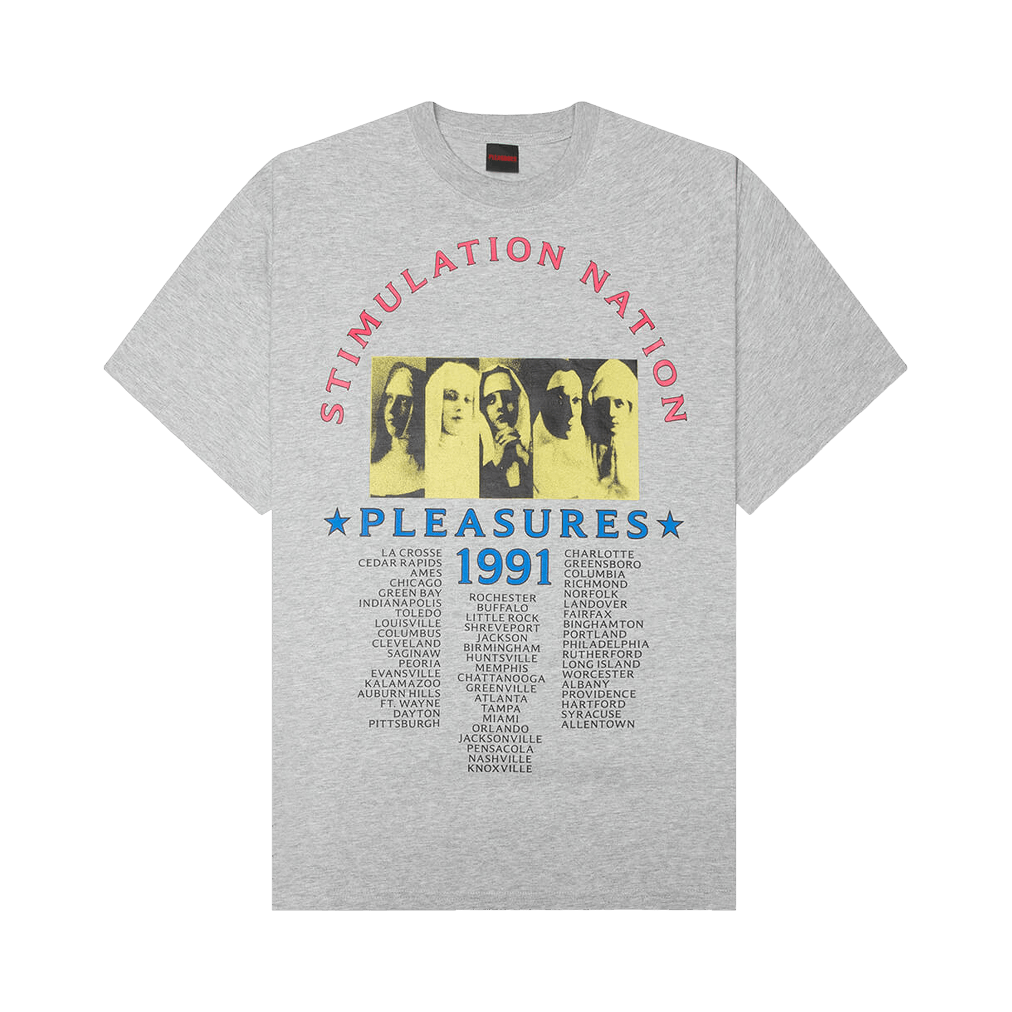 Pleasures Stimulation T-Shirt 'Heather'