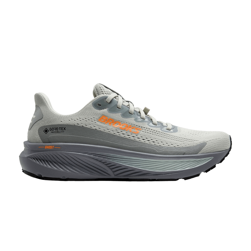 Brooks Ghost 17 GORE-TEX 'Smoke Primer Grey Orange'