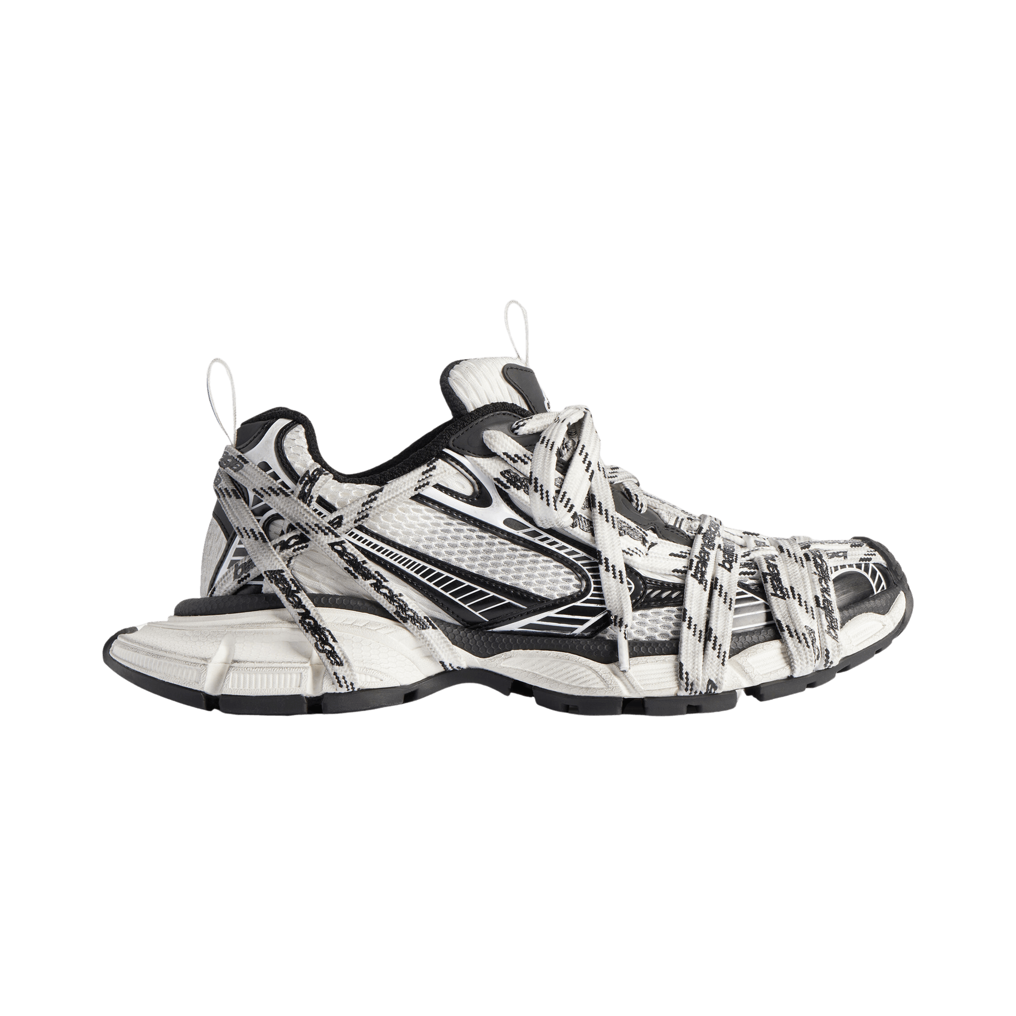 Balenciaga 3XL Extreme Lace Sneaker 'White Black'