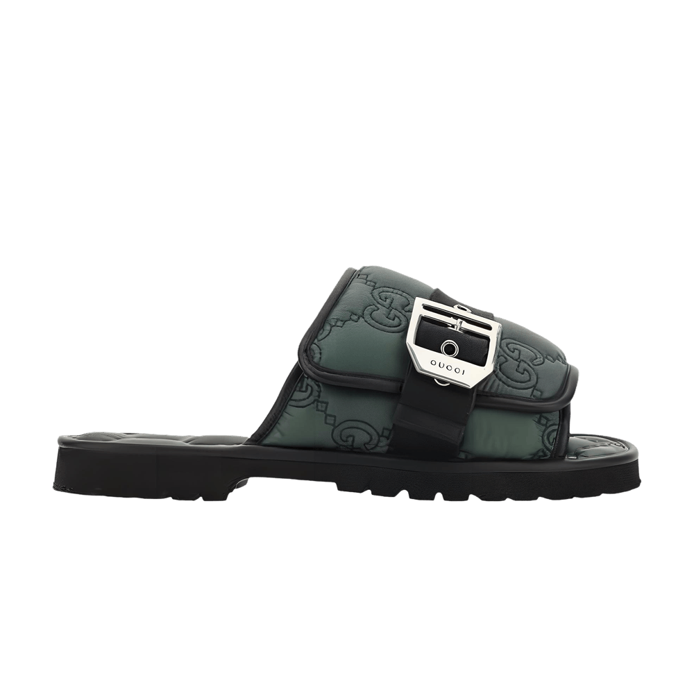 Gucci GG Slide Sandal 'Green'