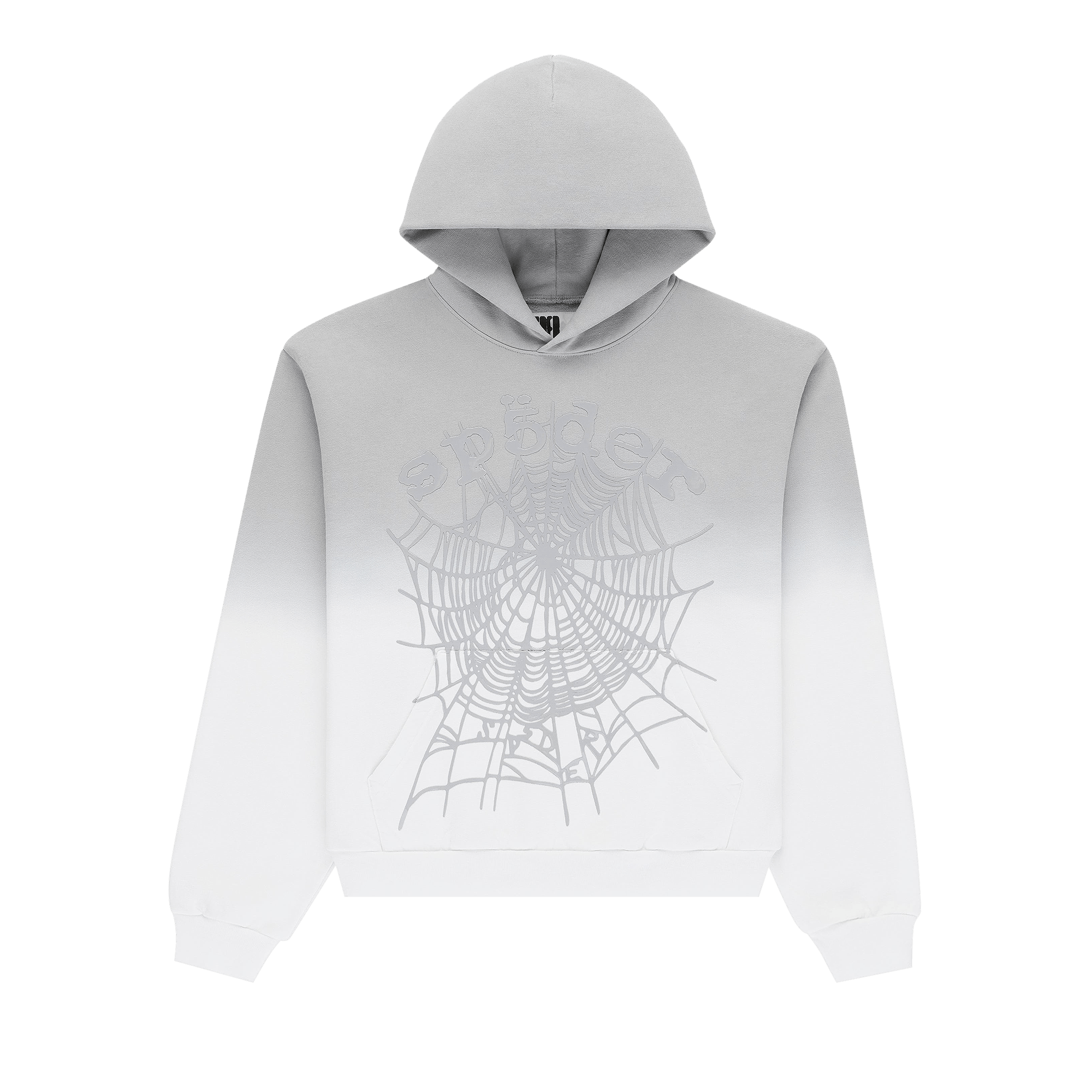 Sp5der OG Web V2 Ombre Hoodie 'Sport Grey'