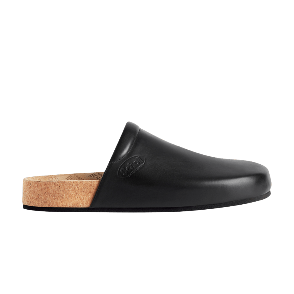 Scholl x Balenciaga Mule Flat 'Black'