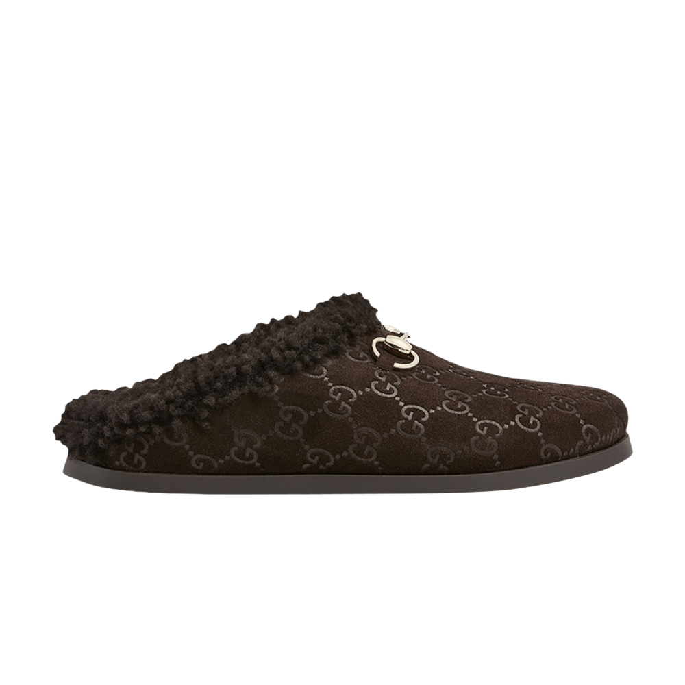 Gucci Wmns Horsebit Mule 'Dark Brown'