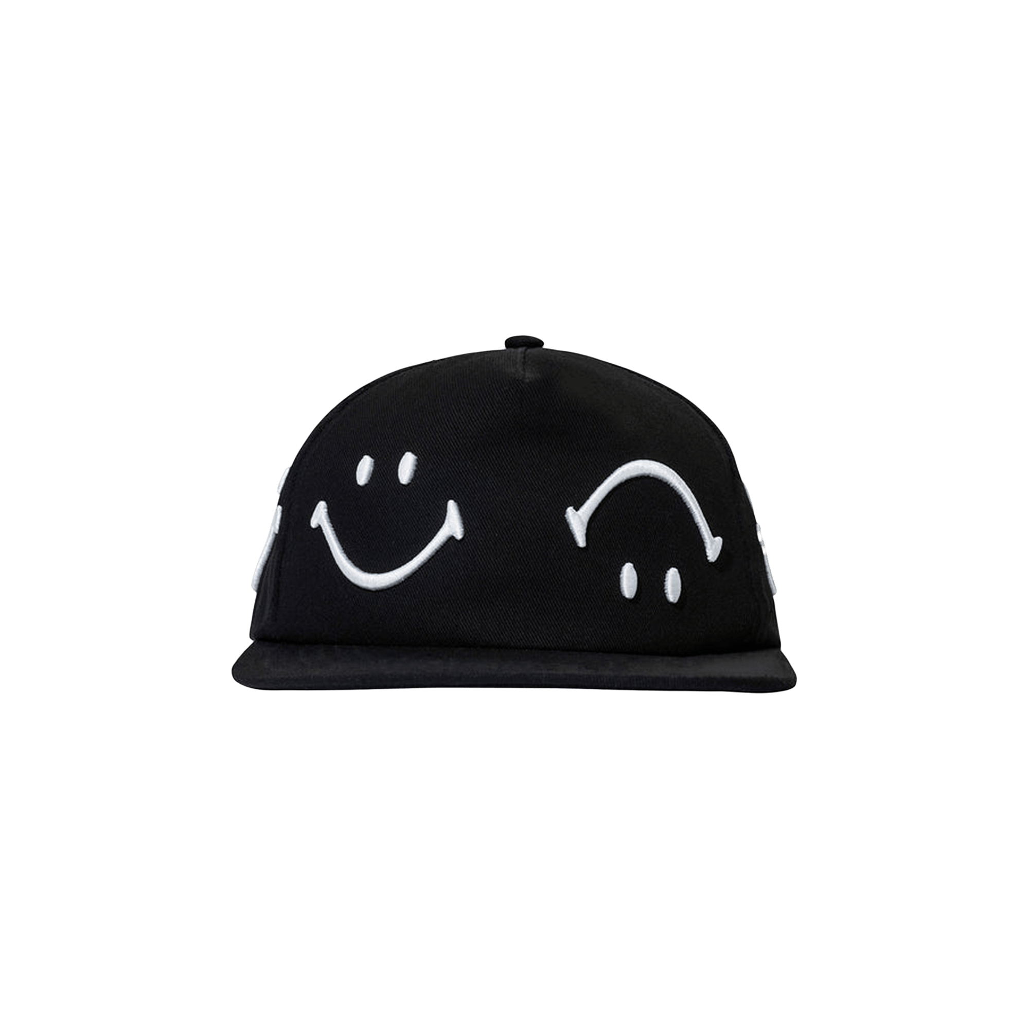 Market Smiley Face 6-Panel Hat 'Jet Black'