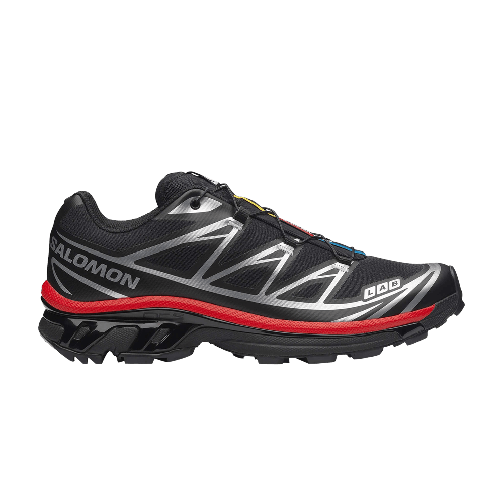 Salomon XT-6 'Black Fiery Red Silver'