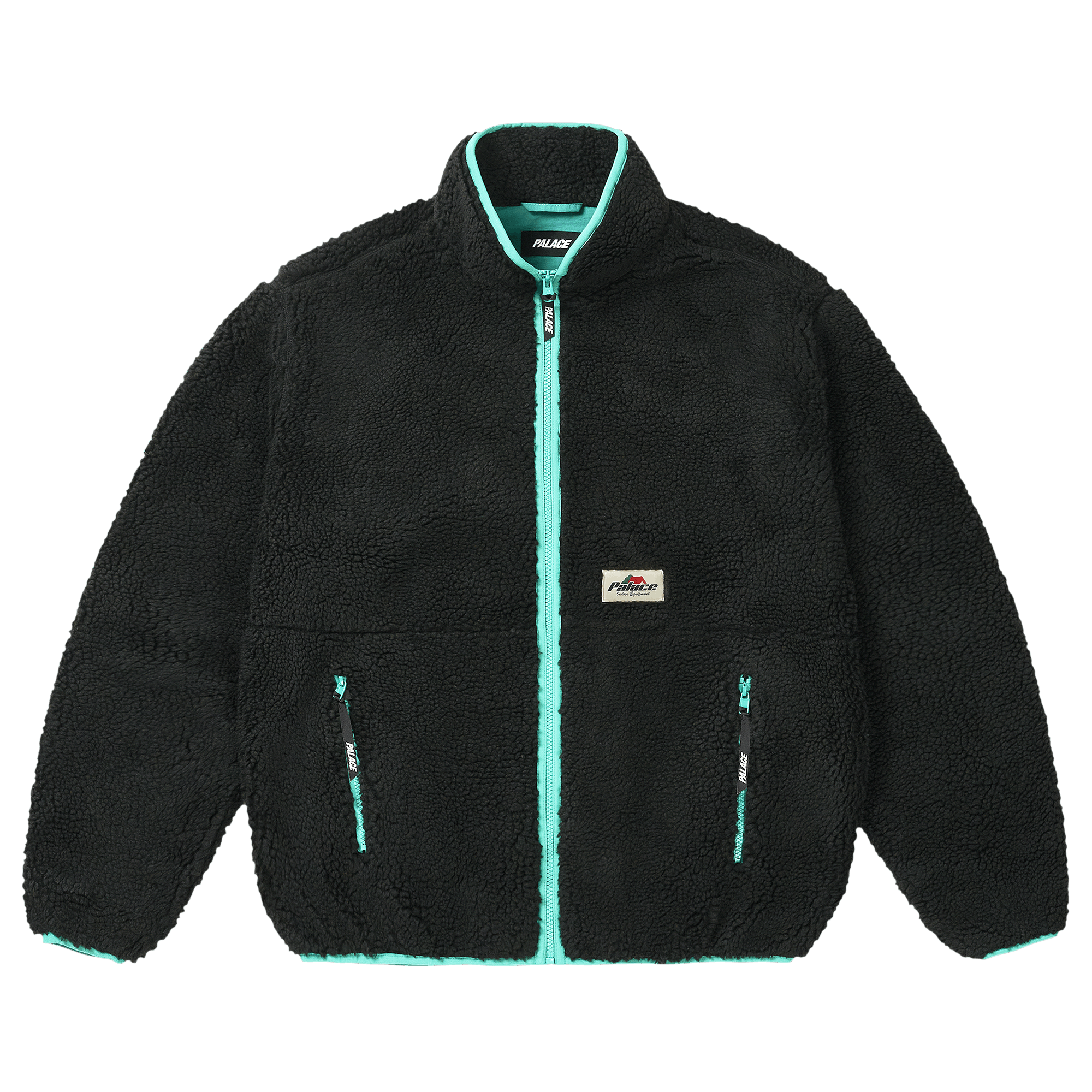 Palace Indoor Funnel Fleece 'Black'