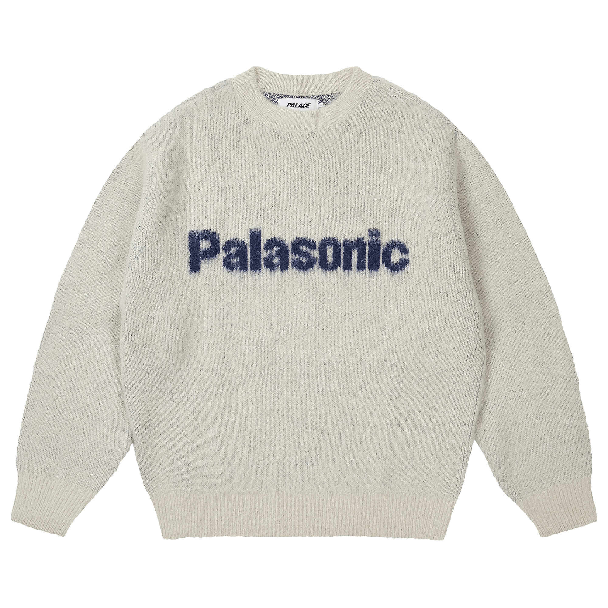 Palace Palasonic Knit Crew 'Grey'