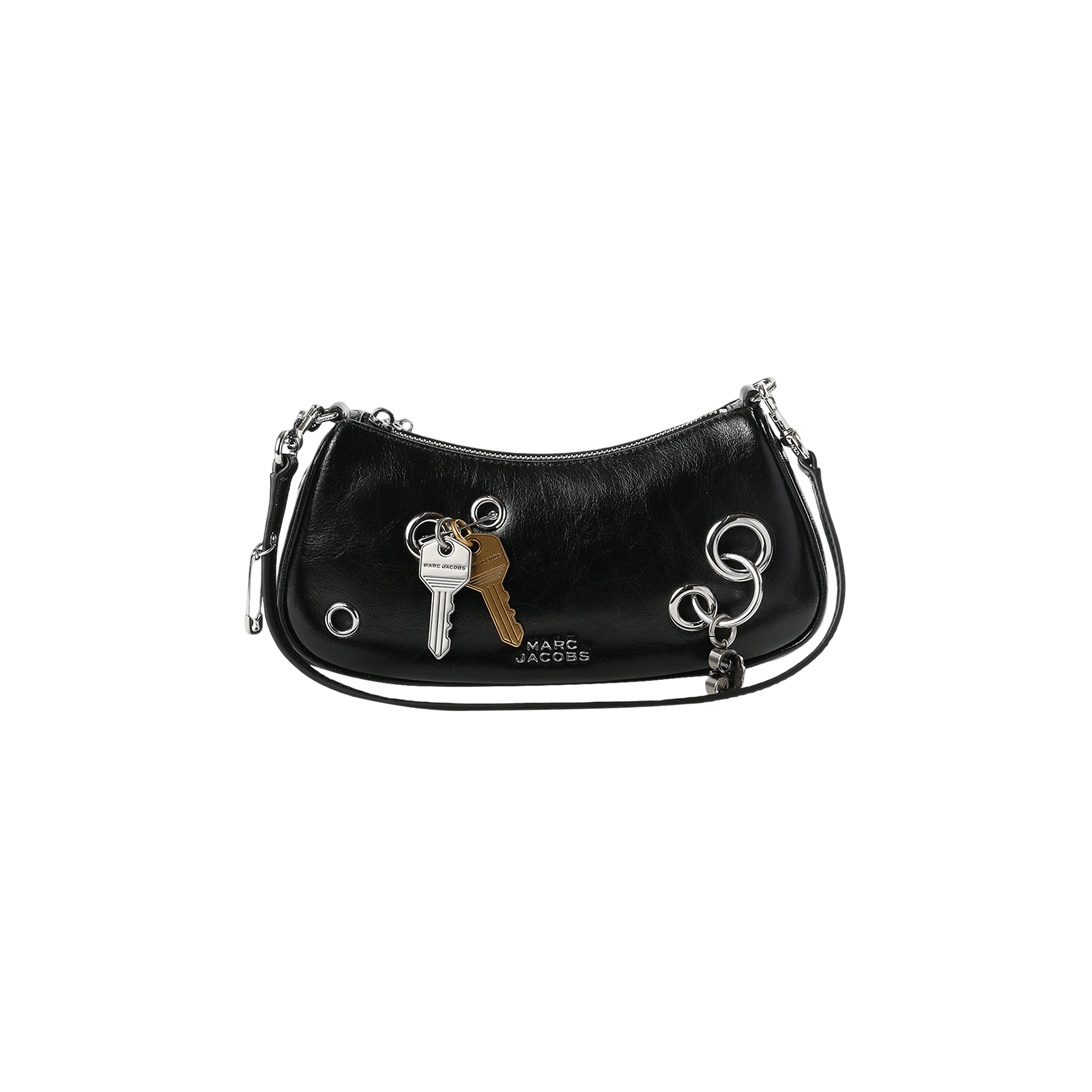 Marc Jacobs Grommet Charm Shoulder Bag 'Black'