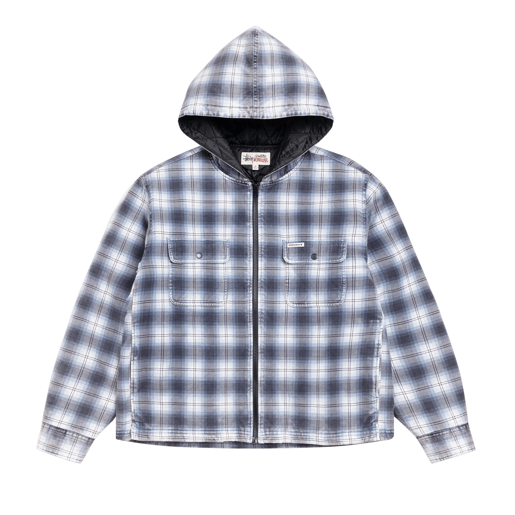 Buy Stussy Mirror Zip Hoodie 'Navy' - 1975127 NAVY | GOAT IT