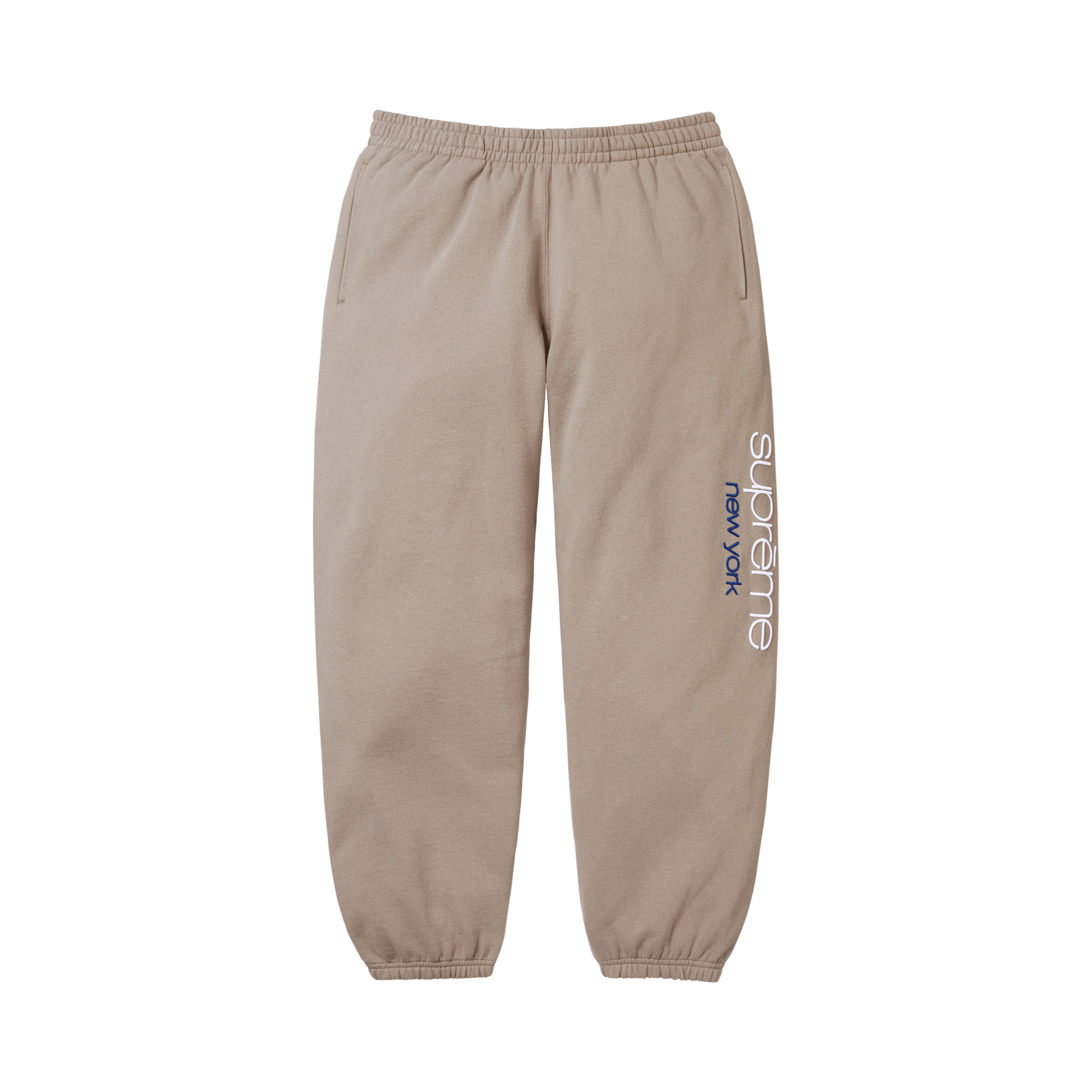 Supreme Classic Logo Sweatpant 'Taupe'