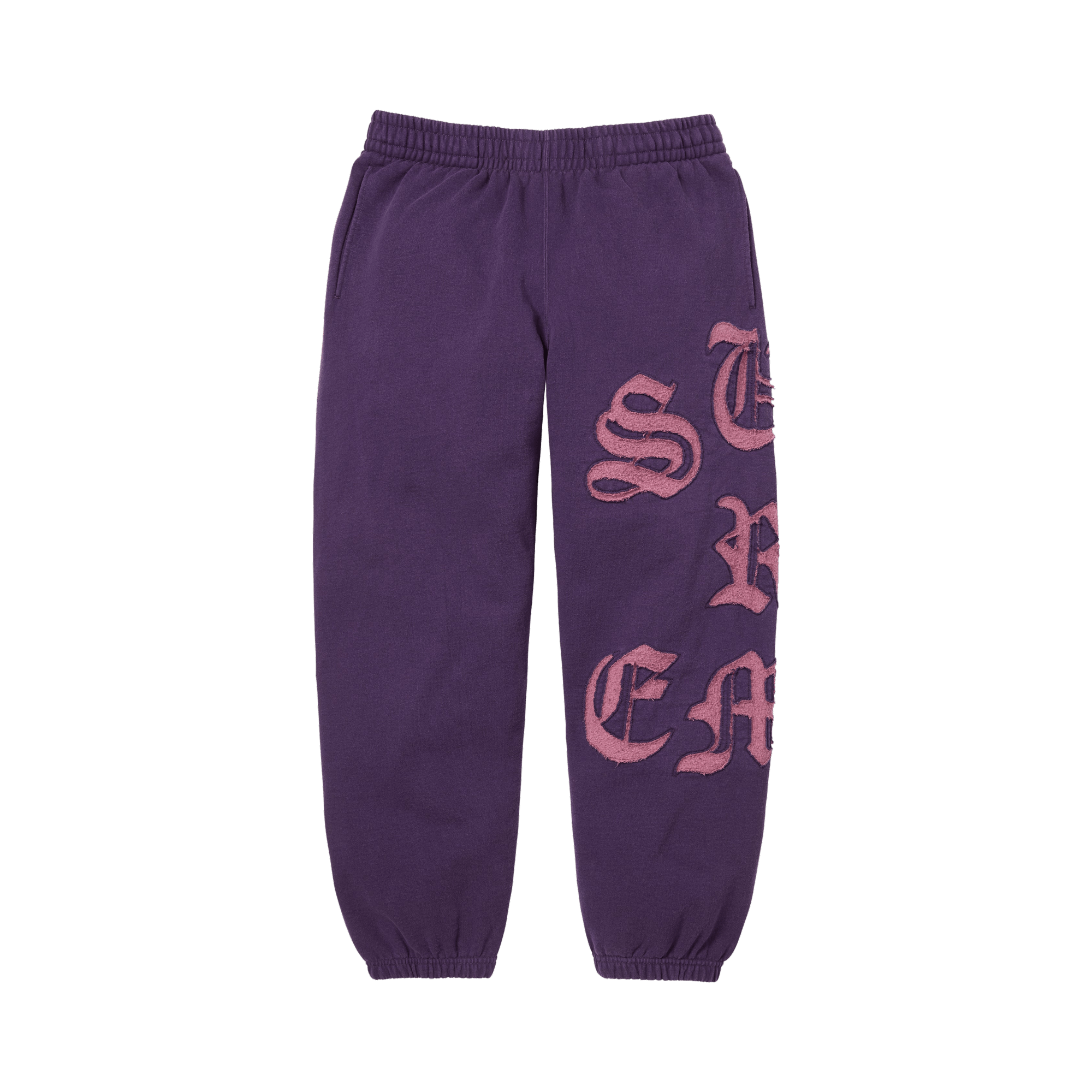 Supreme Cut Out Sweatpant 'Dark Purple'