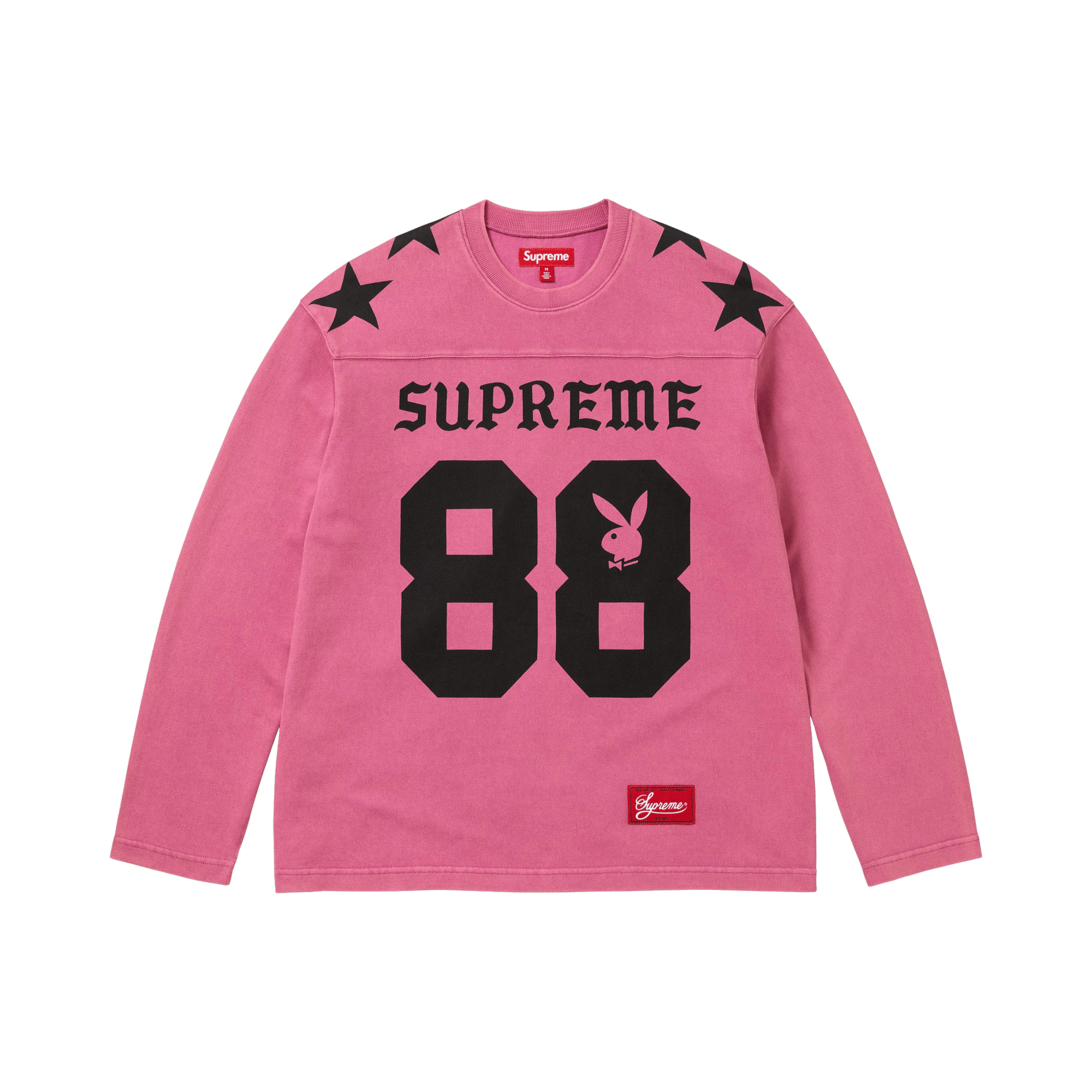 Supreme x Playboy Long-Sleeve Top 'Pink'