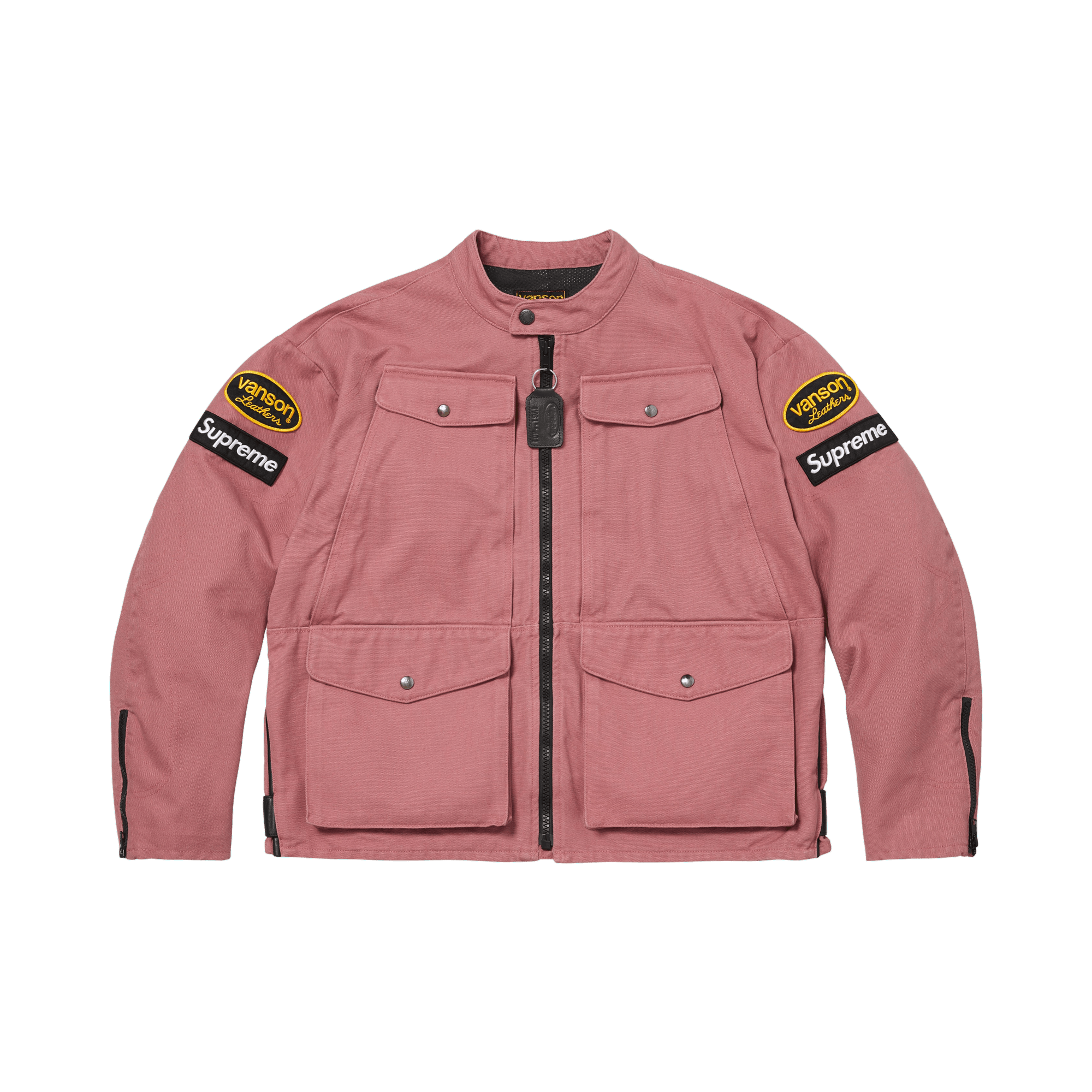 Supreme x Vanson Leathers Cordura Jacket 'Pink'