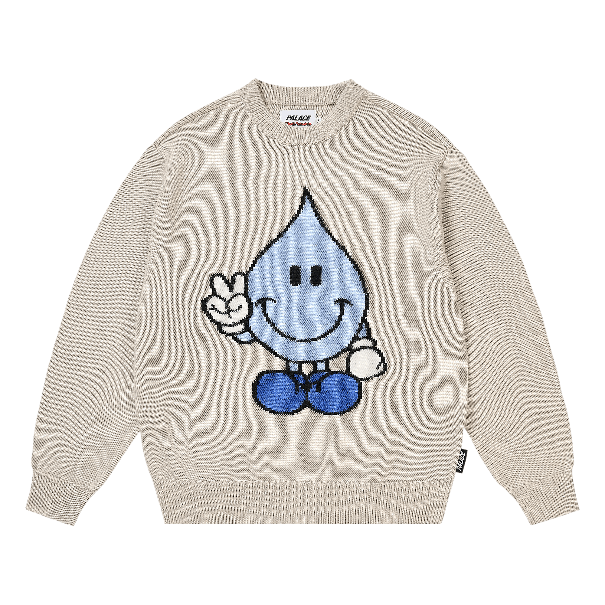 Palace World Industries Knit 'Off White'