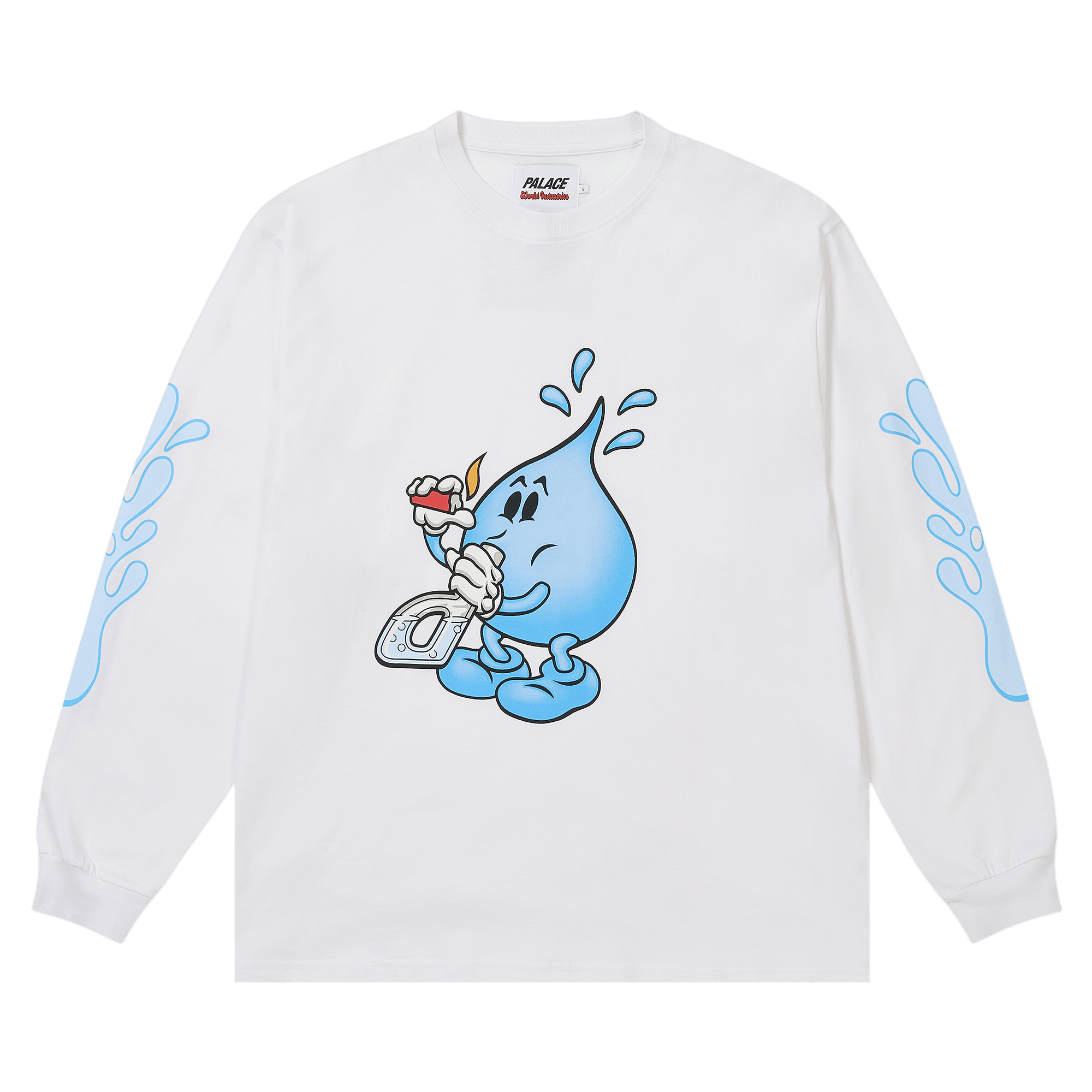 Palace World Industries Long-Sleeve 'White'