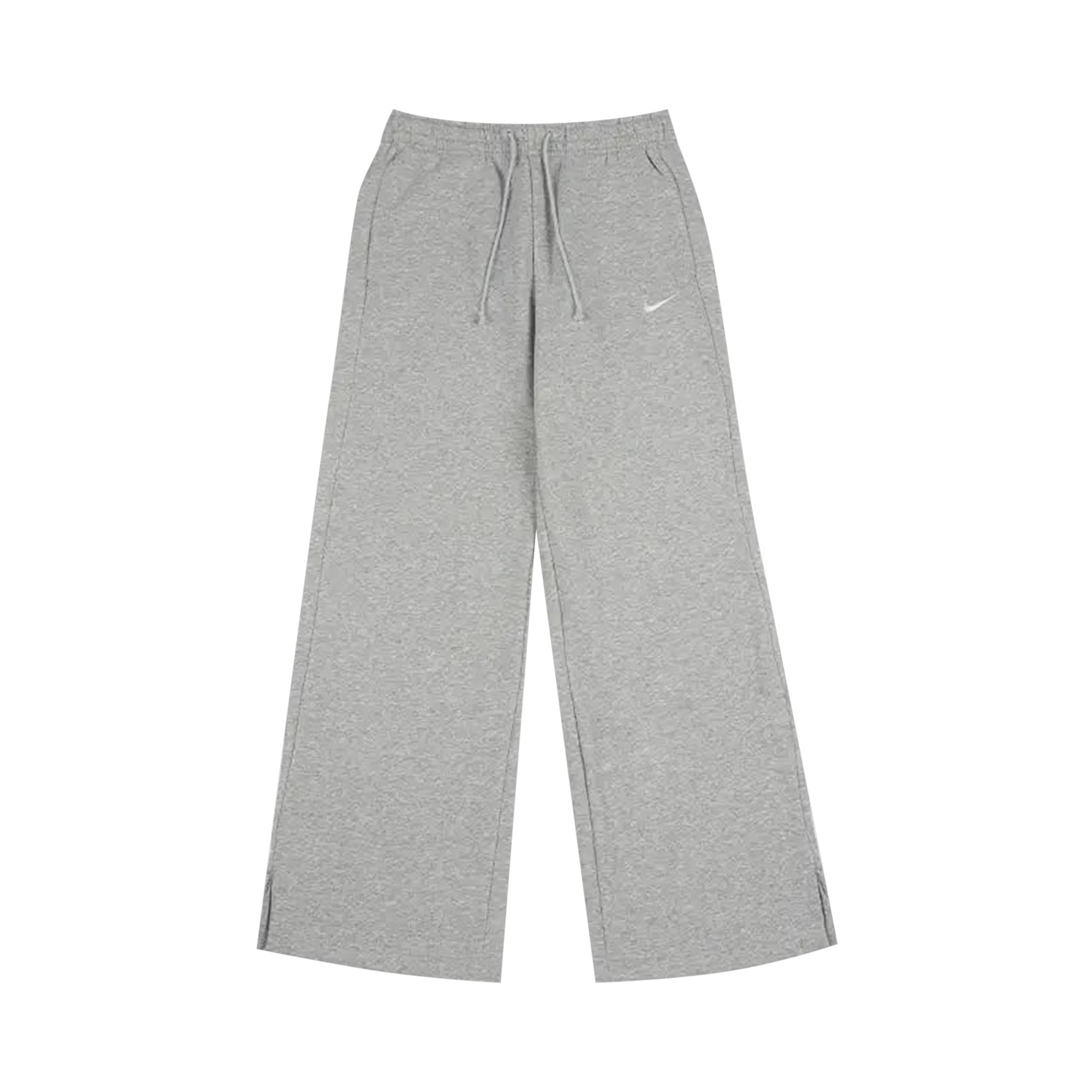 Nike NSW Phoenix Fleece High-Waisted Wide-Leg Pants 'Pure Platinum/Heather/Sail'