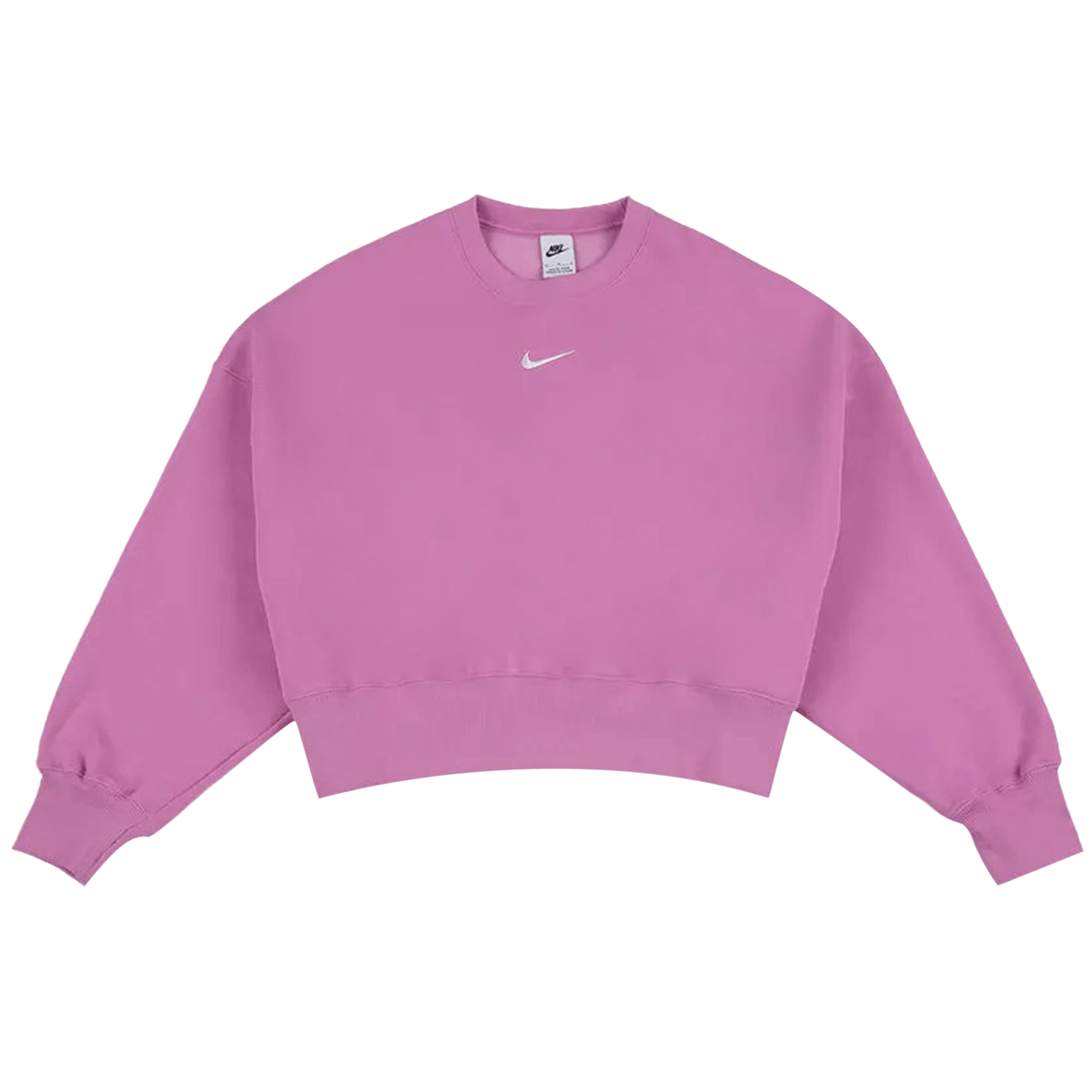 Nike NSW Phoenix Fleece Oversized Crew-Neck Sweatshirt 'Light Magenta/Sail'