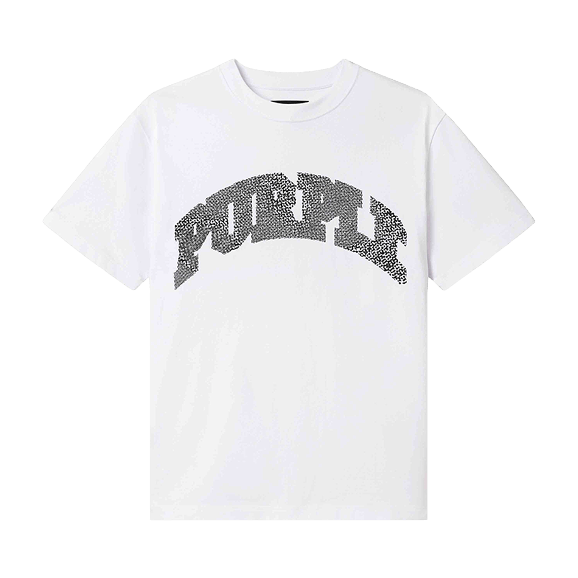 PURPLE BRAND Slab Wordmark Tee 'White'